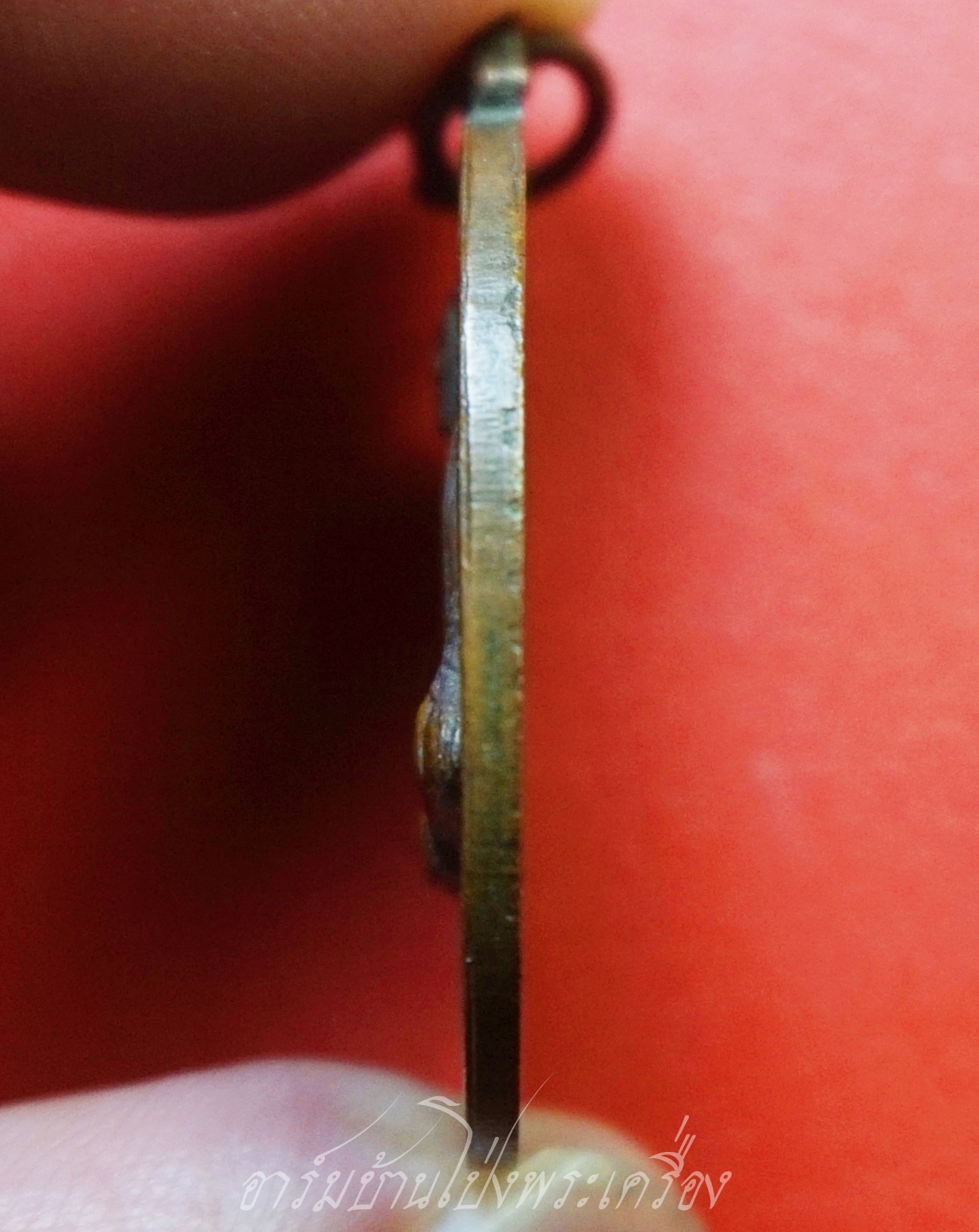 หลวงพ่อหลุย วัดปลักแรด รุ่นแรก ย้อนยุค ไข่สั้น เนื้อทองแดง(องค์ที่7)