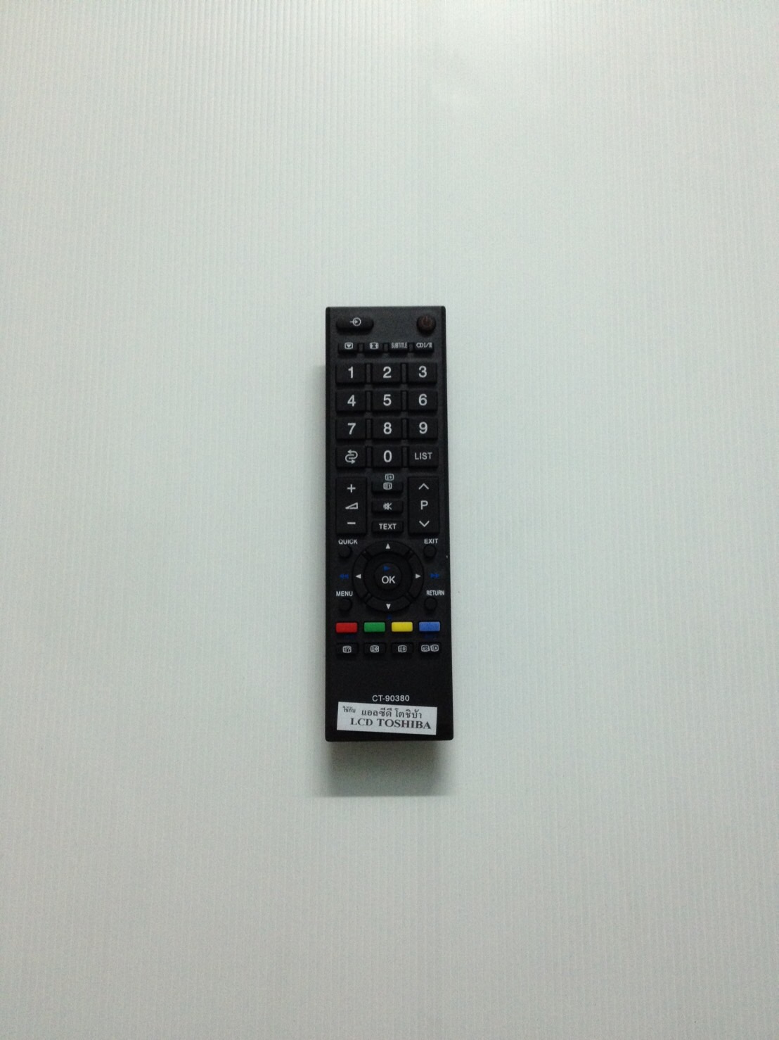 ​รีโมทแอลซีดีโตชิบ้า LCD Toshiba 90380