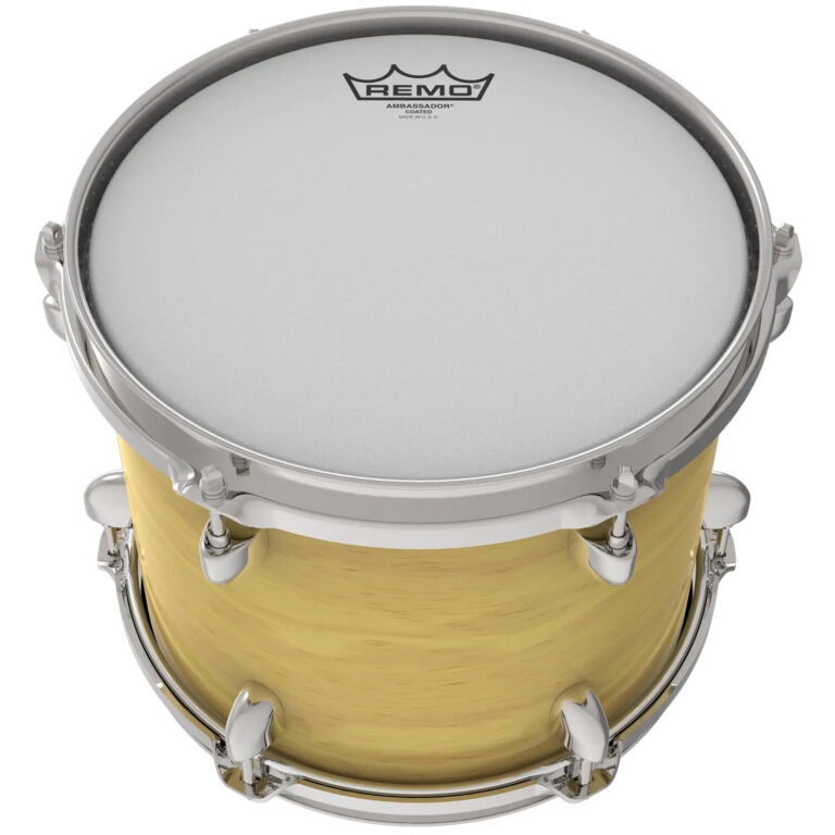 หนังกลอง REMO หนังทอมด้านตี หนังสากชั้นเดียว หนา10Mil รุ่น Ambassador Coated [BA-01XX-00]