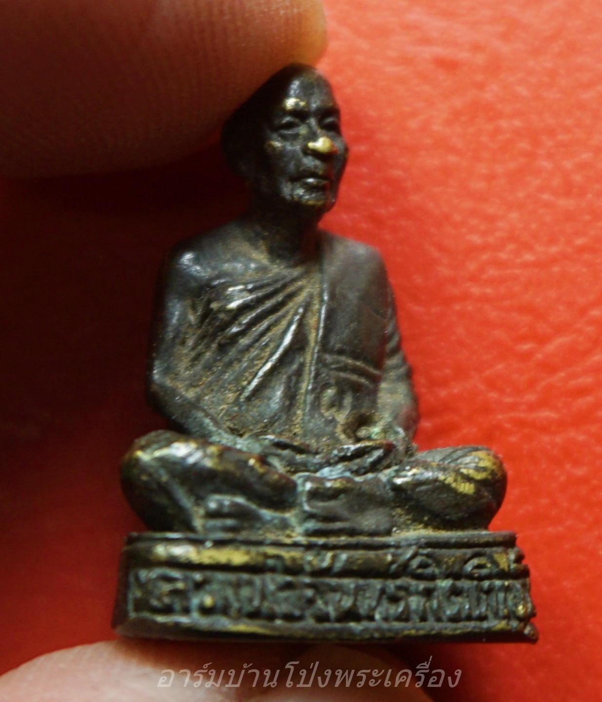 หลวงพ่อจันทร์ กิตติญาโณ วัดวังเวิน จ.เพชรบูรณ์ รูปหล่อ ตอกโค๊ต"ผ"(องค์ที่1)