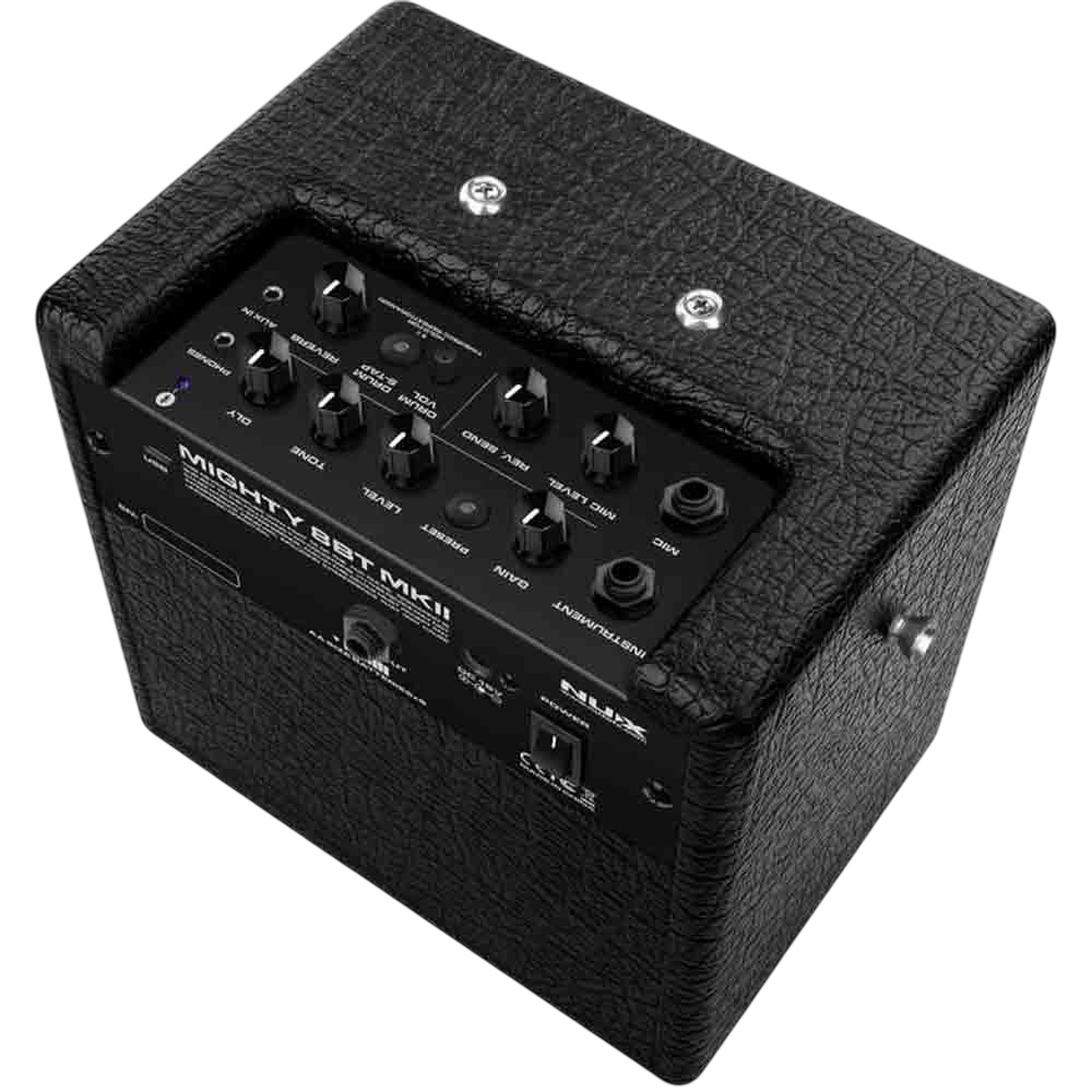 แอมป์กีต้าร์ Nux Mighty 8BT MK II มีลำโพง 6.5 นิ้ว IR/บลูทูธ/เอฟเฟคในตัว พร้อมอะแดปเตอร์/สายสะพาย ประกันศูนย์ไทย 1