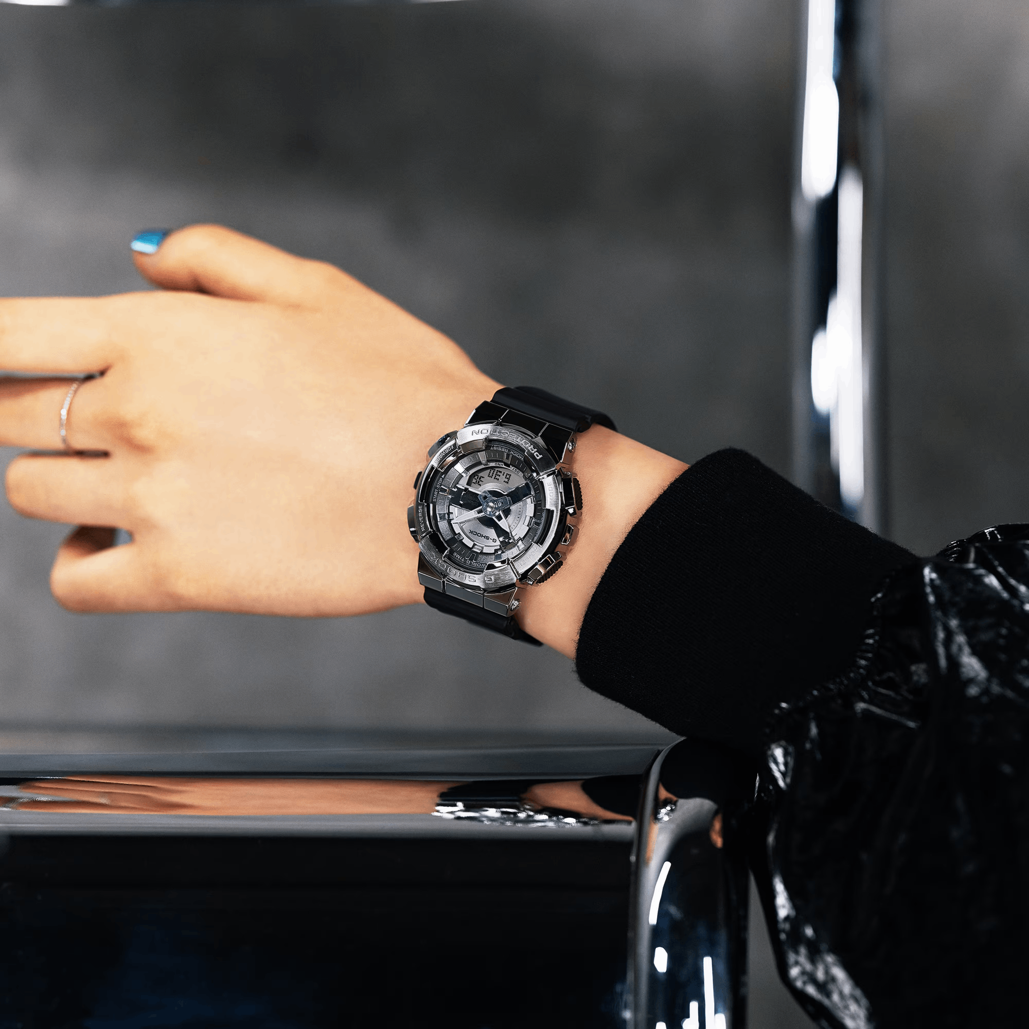 GM-S110-1A l Smaller Metal-Covered Version l G-SHOCK S-Series