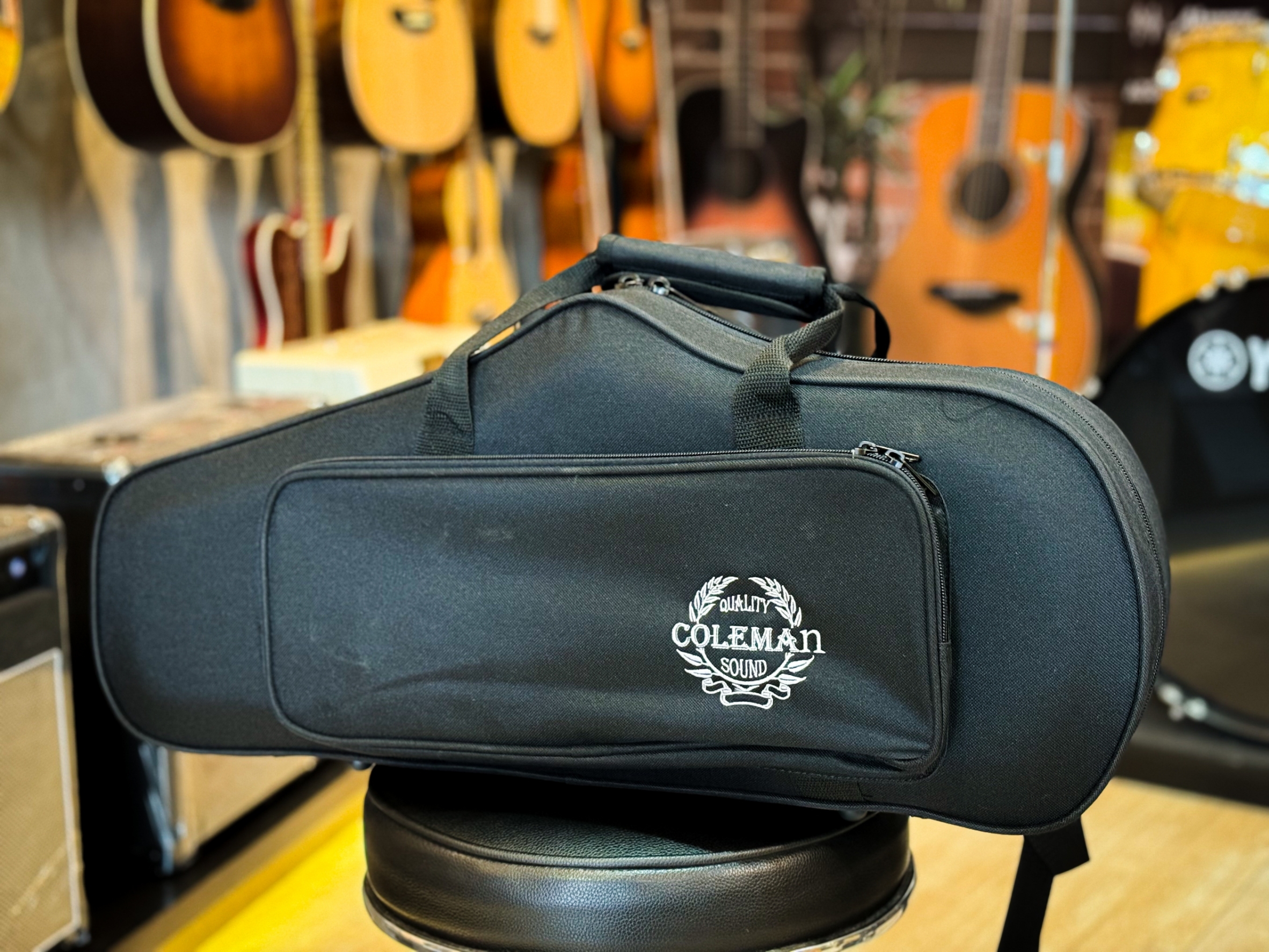 แซ็กโซโฟน Coleman Standard Alto Gold แซกโซโฟน ให้เสียงที่เต็มด้วยคุณภาพ ดีไซด์เรียบหรู อัลโต Saxophone