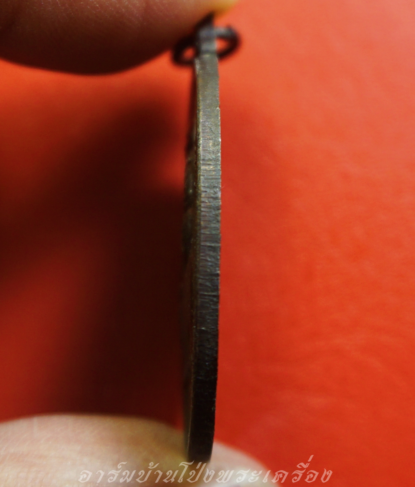 หลวงพ่อสัมฤทธิ์ วัดถ้ำแฝด รุ่นนำโชค เนื้อทองแดงรมดำ(องค์ที่3)