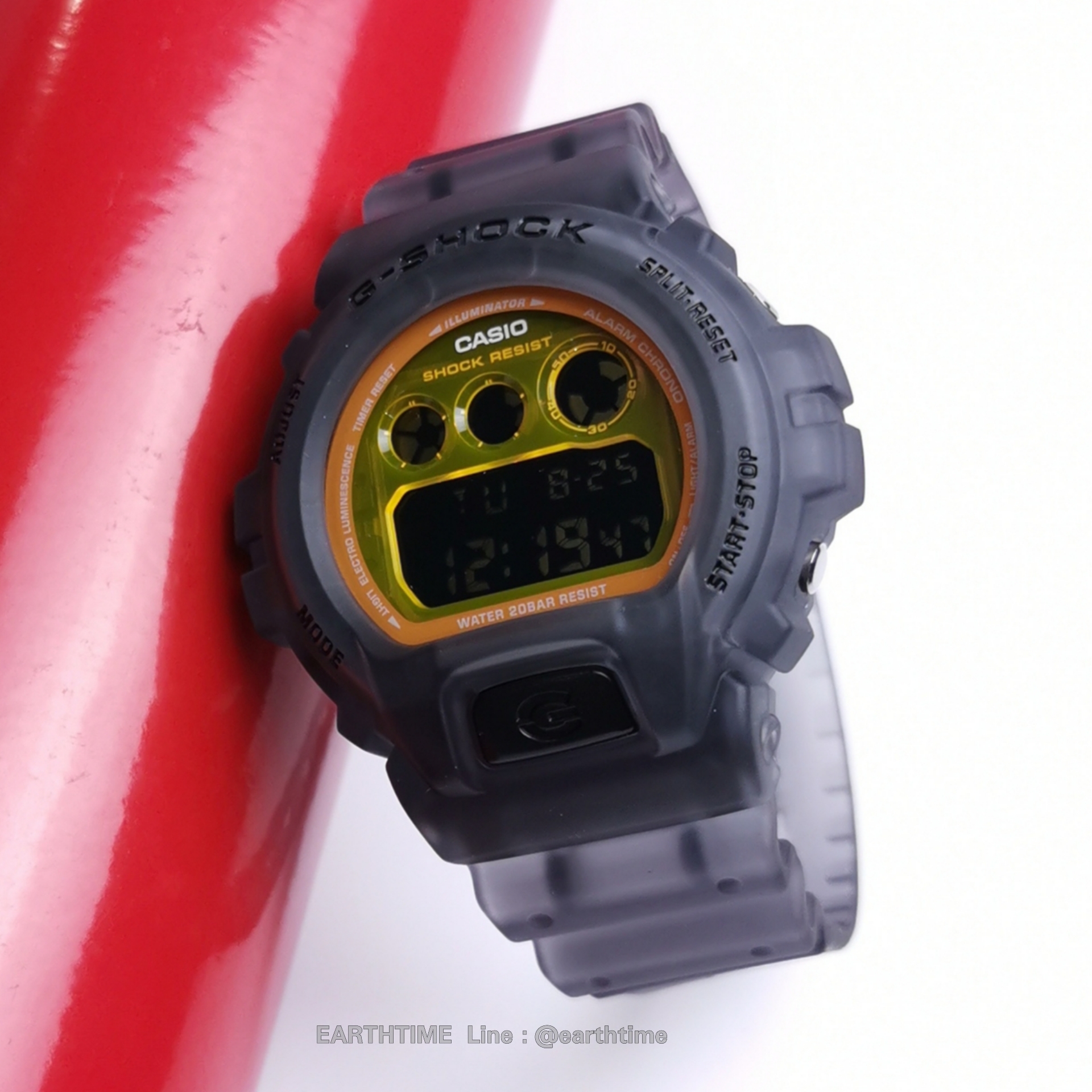 G-Shock Color Skeleton Series with Fluorescent Accents ของใหม่แท้100% รุ่น DW-6900LS-1