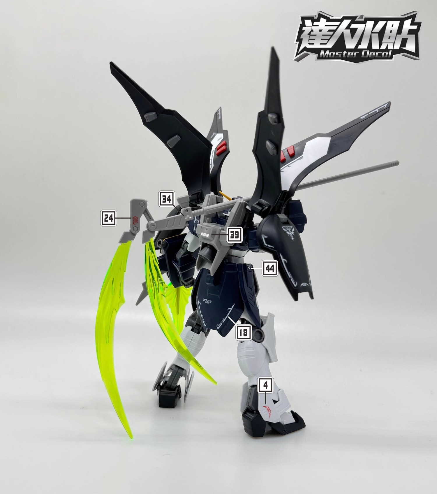 (Master Decal) Water Decal H099 HG1/144 Gundam Deathscythe Hell