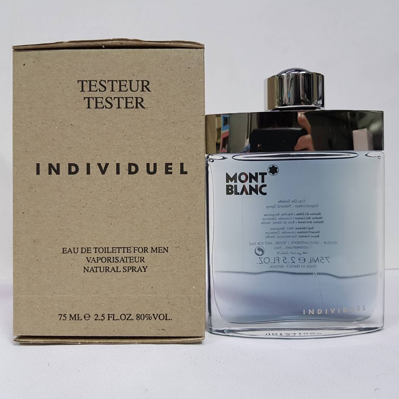 Tester Mont Blanc Individuel For Men EDT 75ml. น้ำหอมแท้ 100%