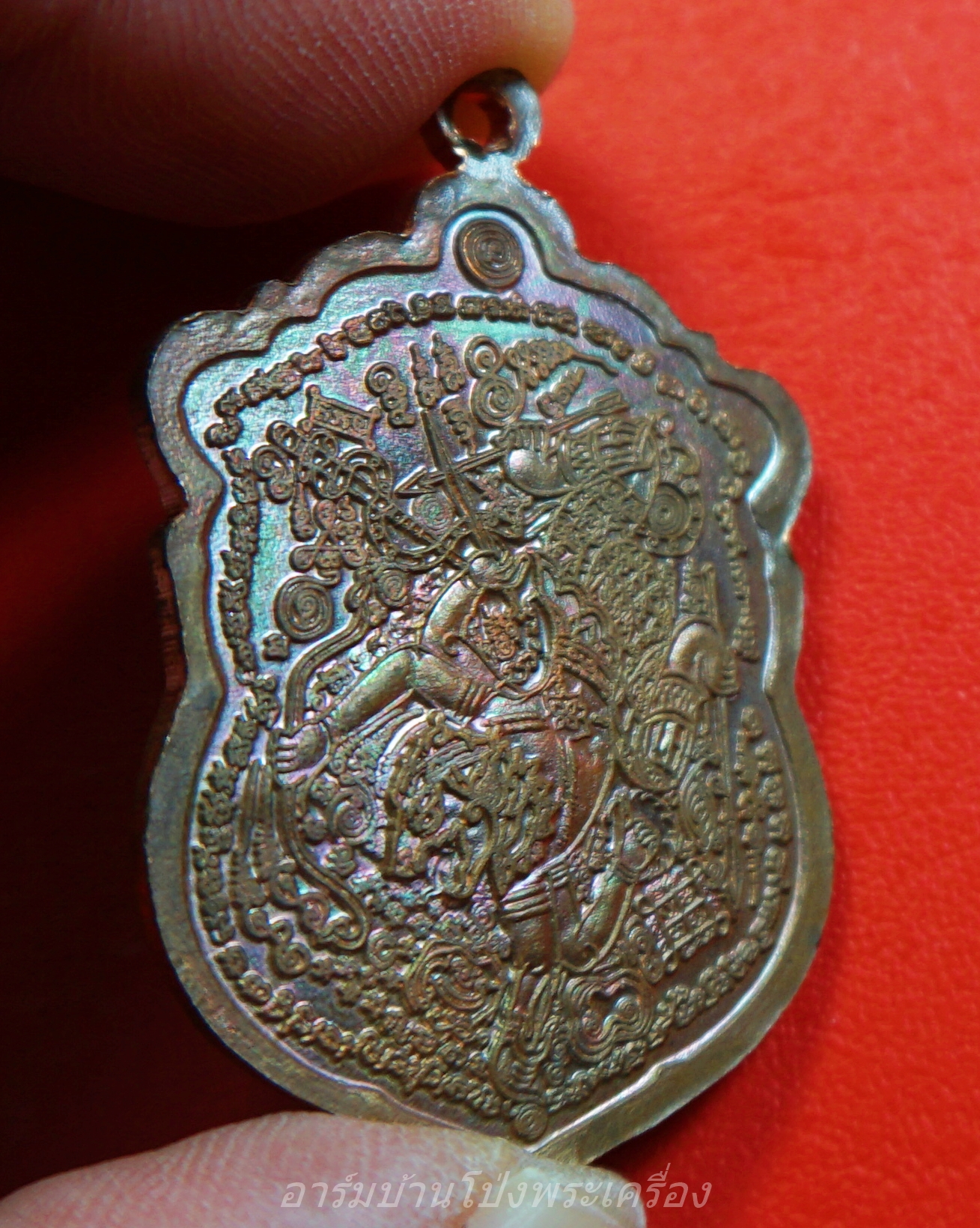 ฤาษี หลังหนุมาน ไม่ทราบวัด ด้านหน้ามีเลข๒๑๕(องค์ที่1)