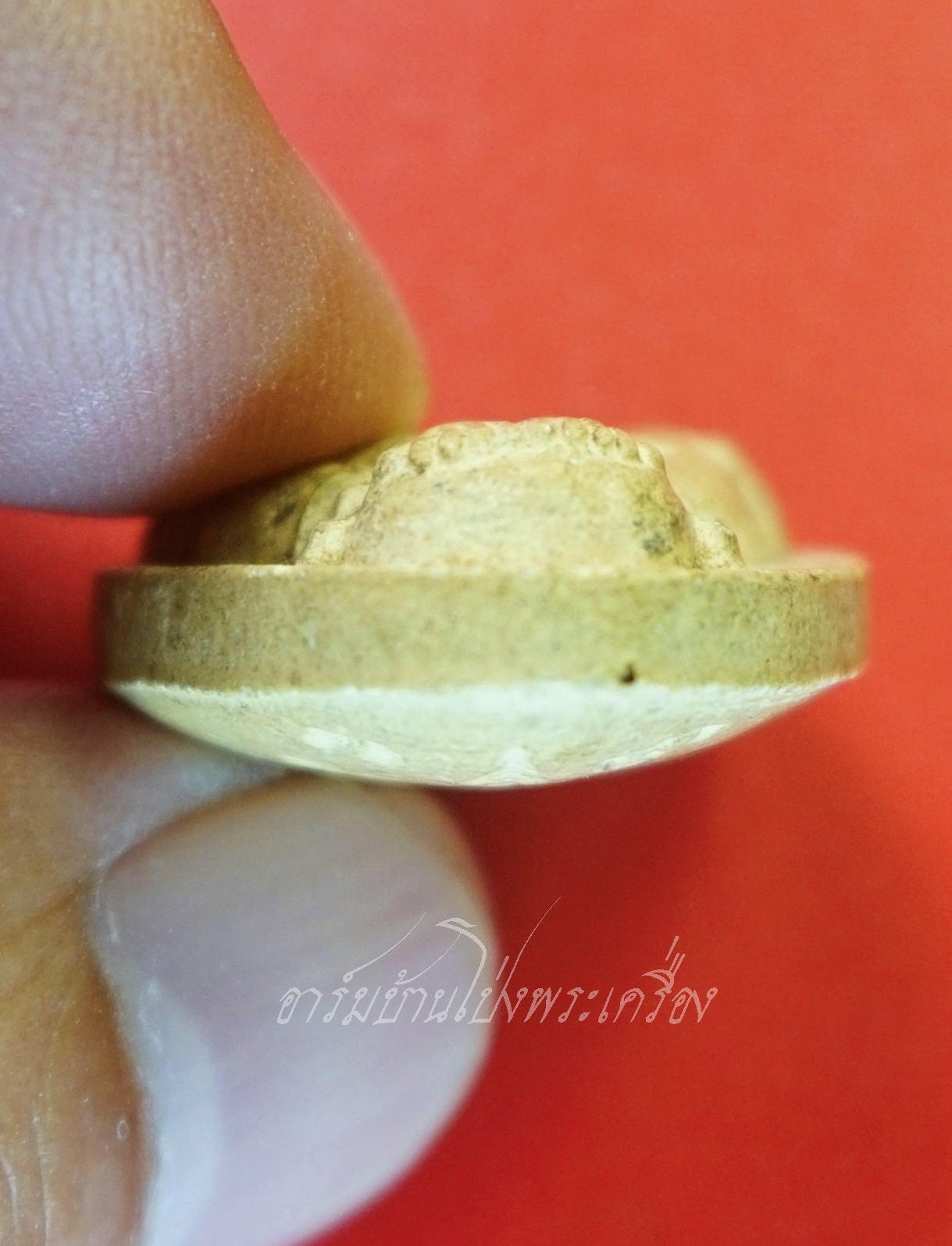 พระปิดตา เนื้อผง วัดถ้ำเขาชะอางค์ จ.กาญจนบุรี(องค์ที่3)