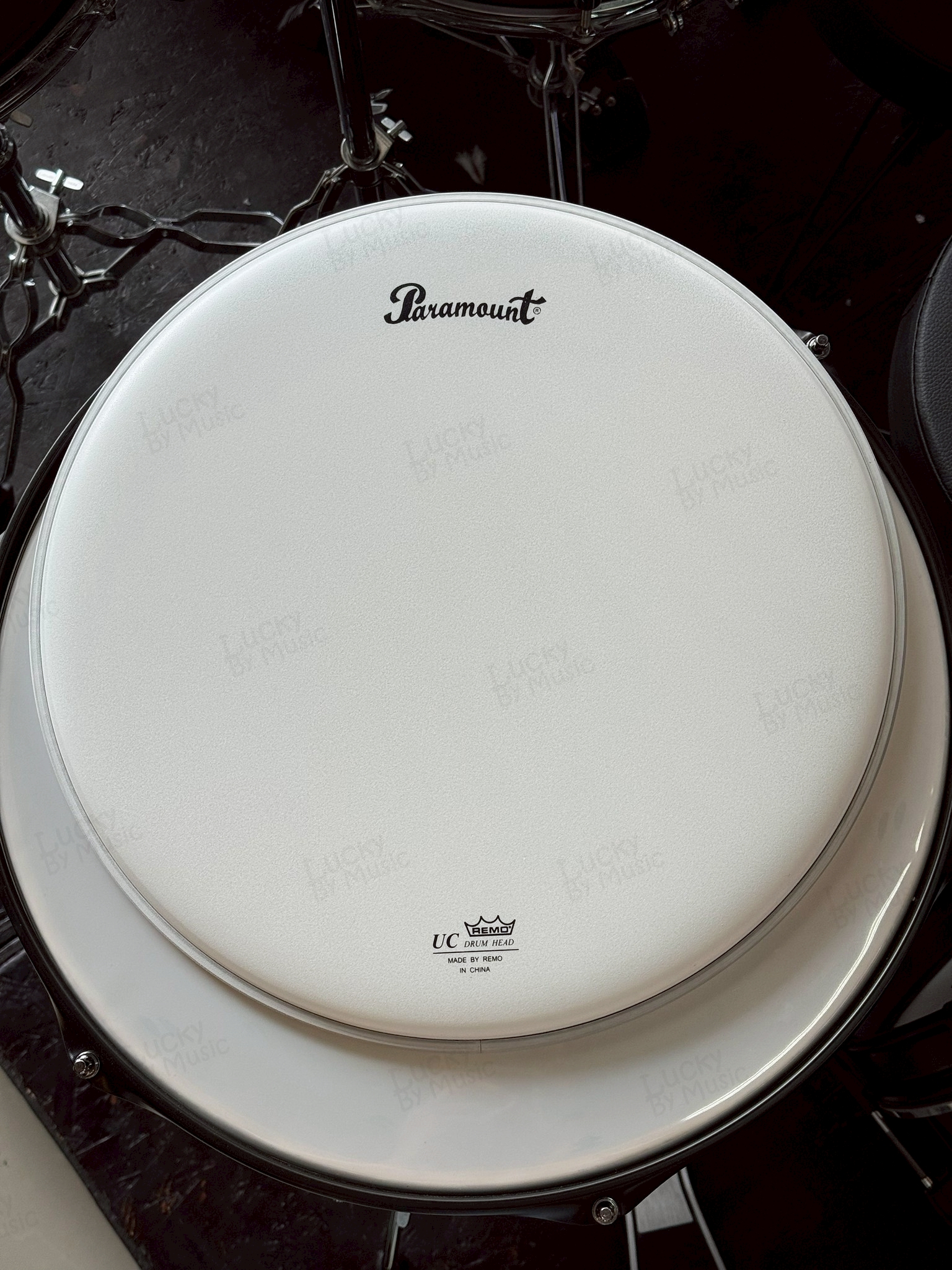 หนังสแนร์มาร์ชชิ่ง Paramount x Remo PBH14RC 14 นิ้ว 2 ชั้น หนังบน (Marching Snare Batter Head) แบบเคลือบด้าน