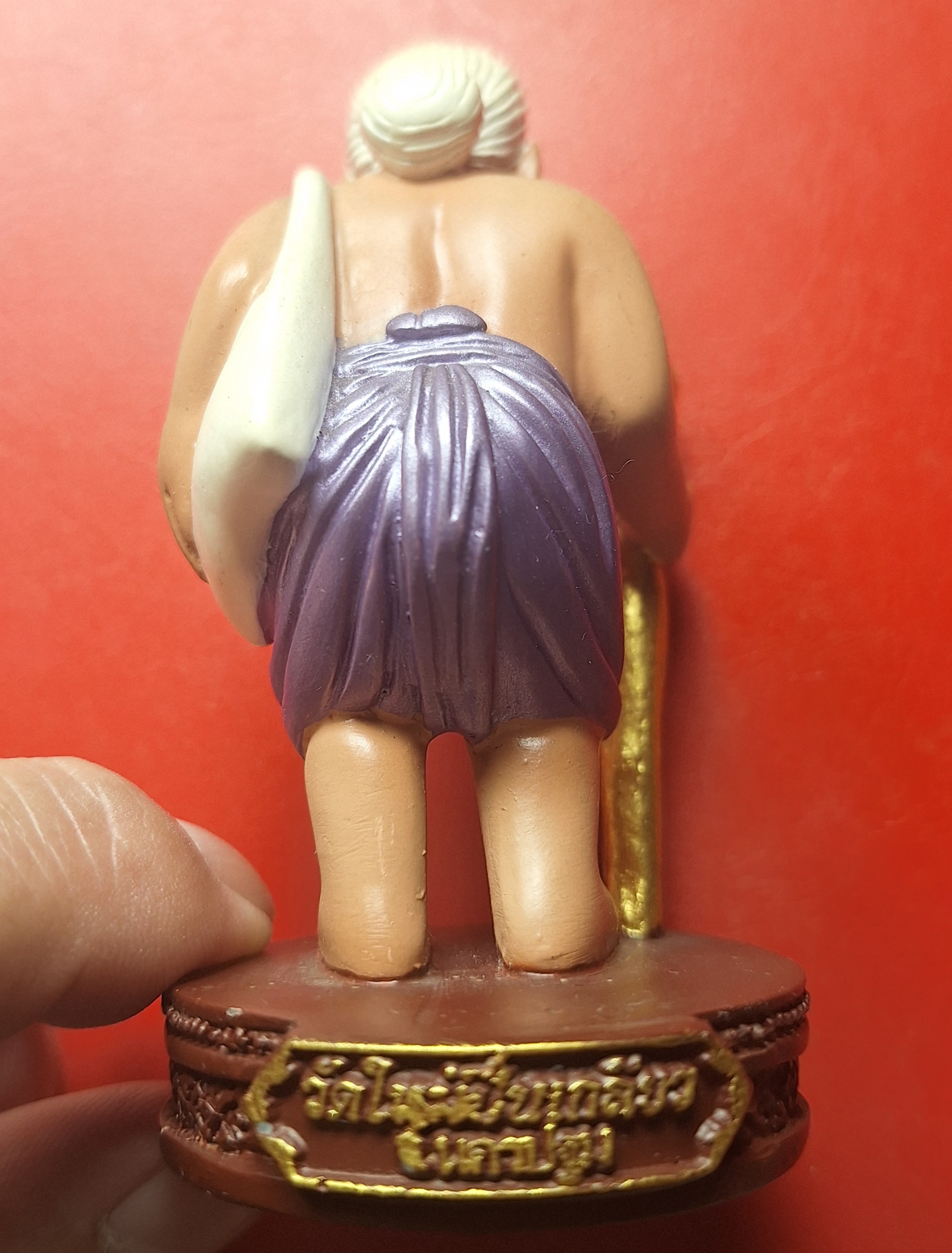 หลวงพ่อสมพงษ์ วัดใหม่ปิ่นเกลียว ชูชกมหาลาภ ขนาดบูชา(องค์ที่1)