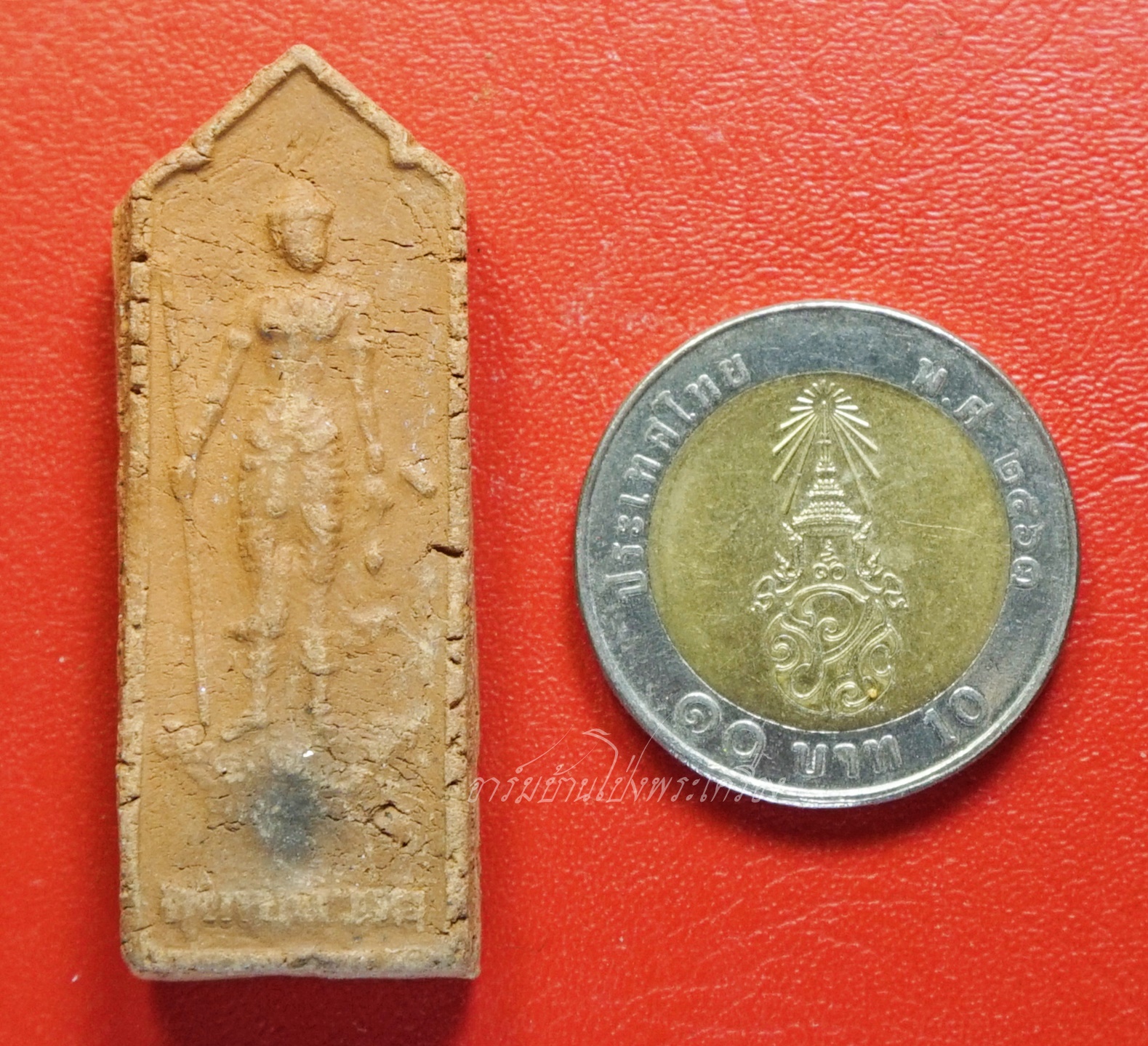 พระวิษณุกรรม อุเทนถวาย ครบ๖๗ปี เนื้อดิน(องค์ที่3)