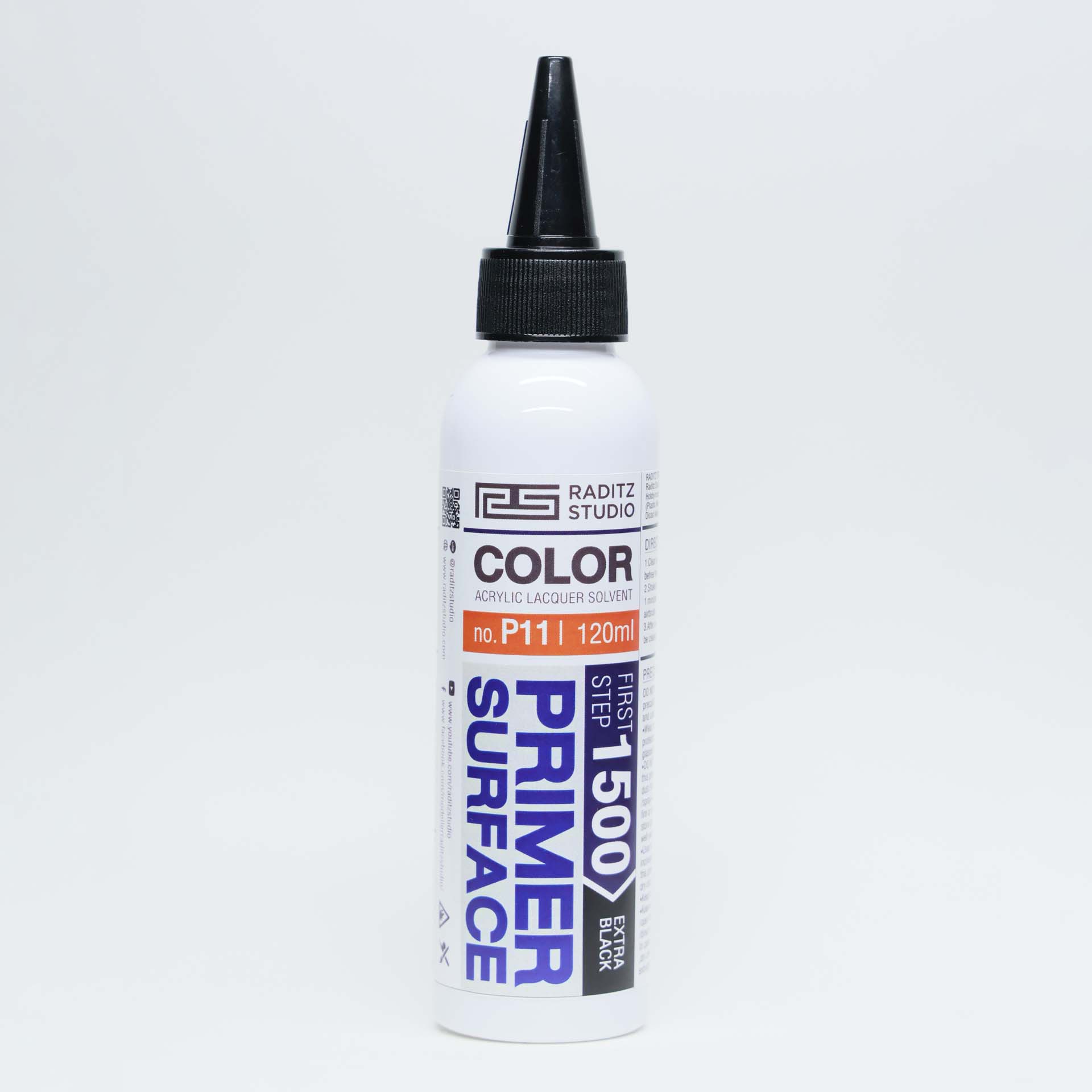 (RS-Raditz) Surfacer Primer P11 Surface Primer Extra Black 1500 120ml