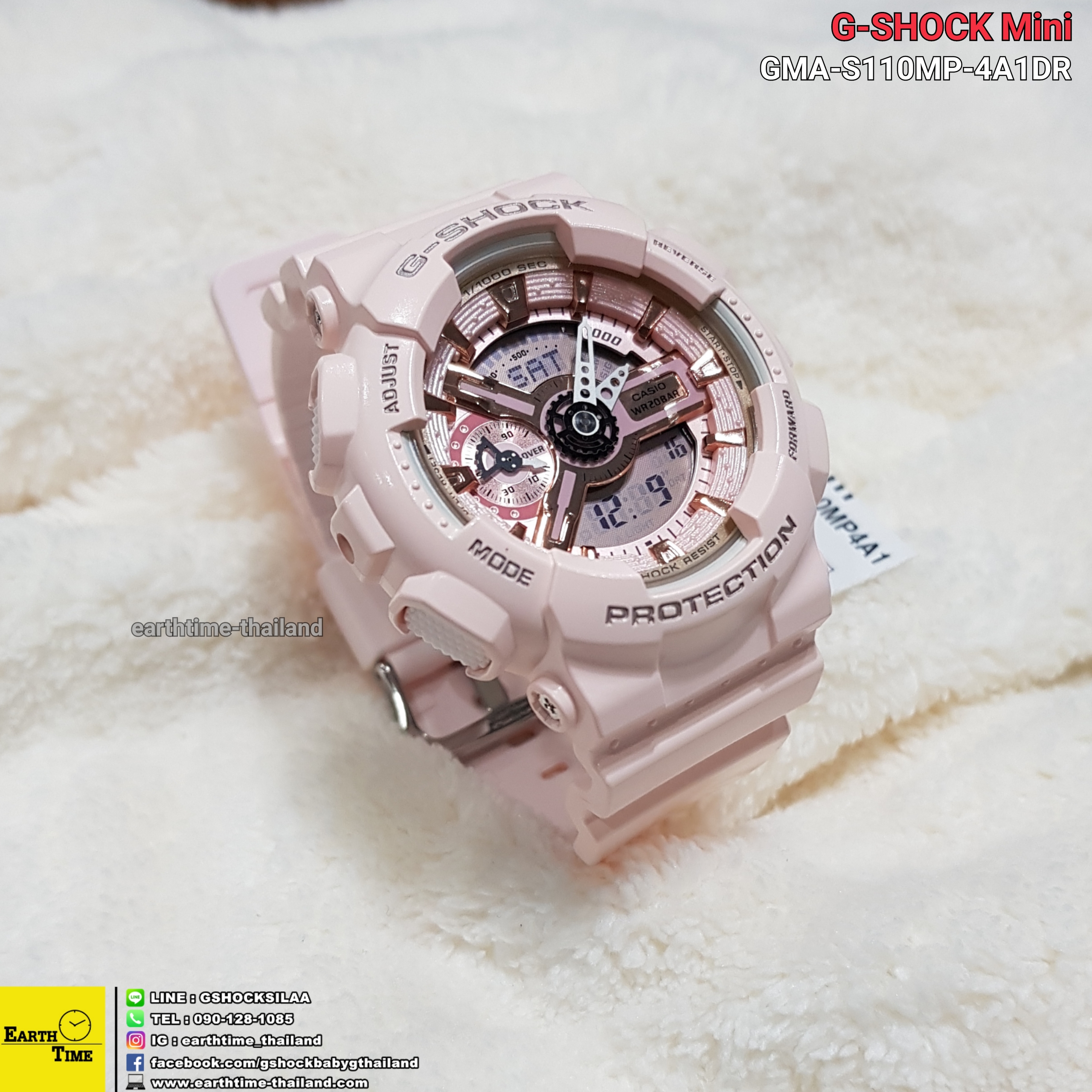 G-ShockMini ของใหม่แท้100% รับประกัน 1 ปี GMA-S110MP-4A1DR
