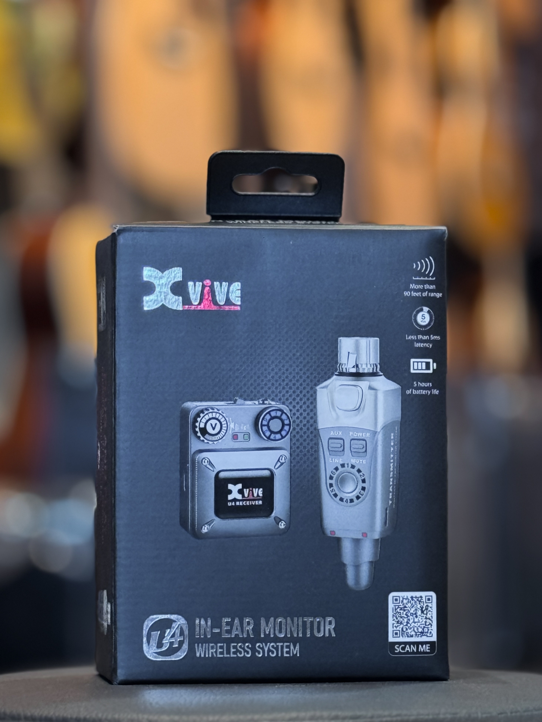 Xvive U4 อินเอียร์มอนิเตอร์ หูฟังไร้สาย แบบดิจิตอล Digital Wireless In-Ear Monitor System