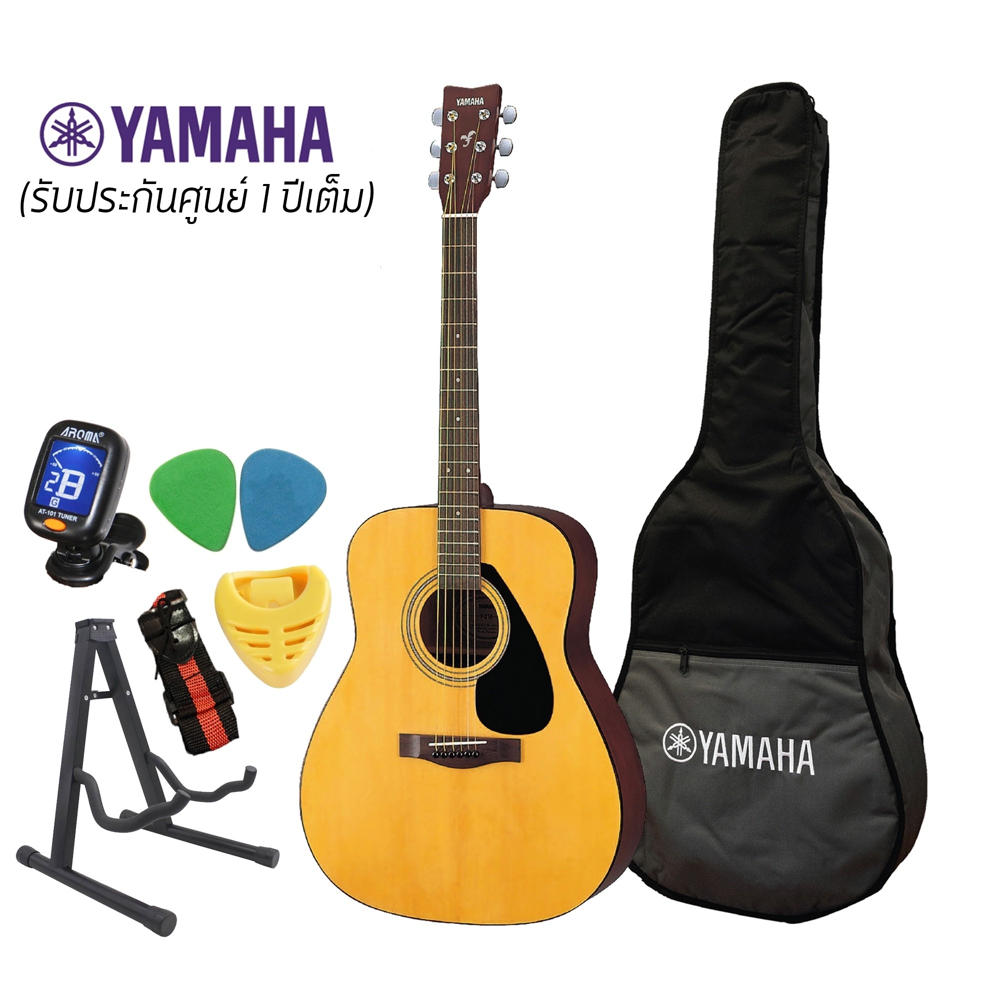 กีต้าร์ยามาฮ่า กีต้าร์โปร่ง Yamaha รุ่น F-310 กีตาร์โปร่ง รับประกันของแท้ !! พร้อมเซตของแถมสุดคุ้ม