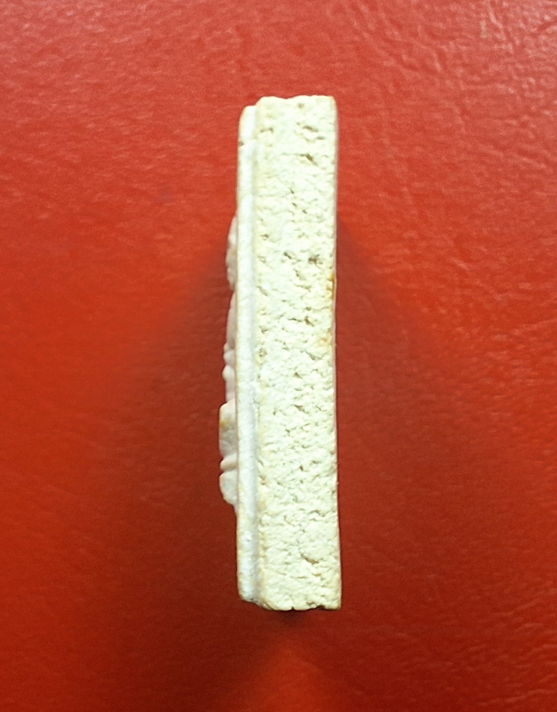 พระครูพัฒนาภินันท์(หลวงพ่อแกละ) วัดลำลูกบัว จ.นครปฐม ที่ระลึกทำบุญอายุ๗๒ปี พระเนื้อผงรูปเหมือน(องค์ที่1)