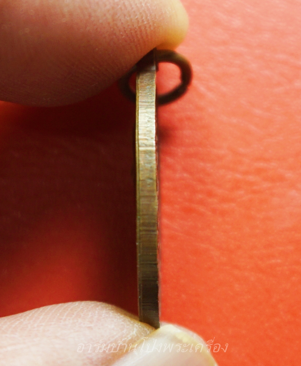 หลวงพ่อหวล วัดโพธิ์โสภาราม พิมพ์เล็ก รุ่นแรก ปี๒๕๑๘ เนื้อทองแดง(องค์ที่16)