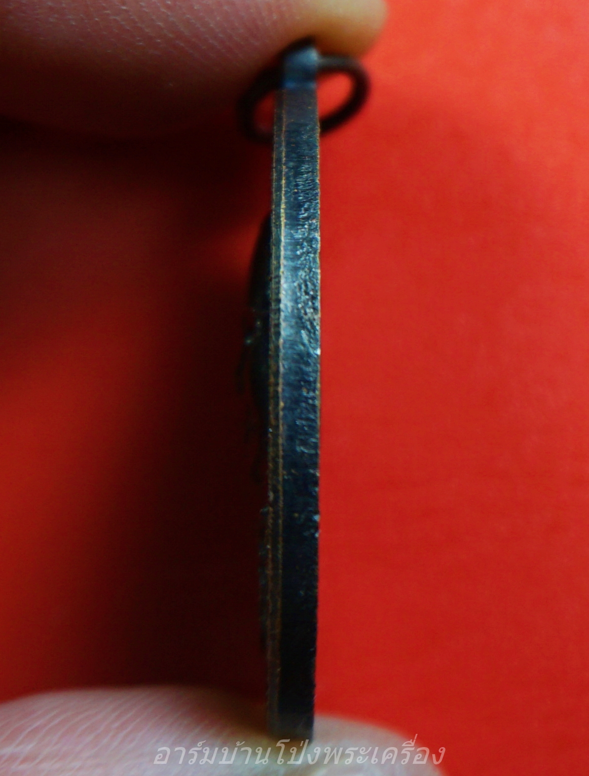 หลวงพ่อสอน วัดลาดบัวขาว รุ่นแรก เนื้อทองแดงรมดำ(องค์ที่1)