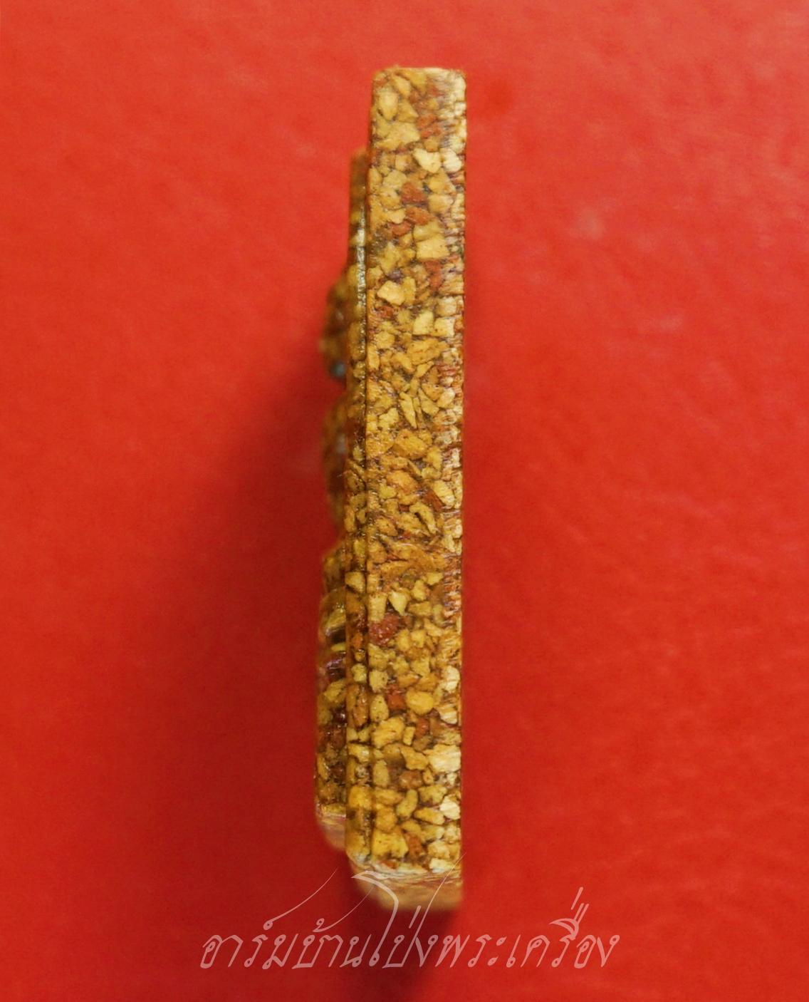 หลวงพ่อโสธร วัดโสธรวรารามวรวิหาร จ.ฉะเชิงเทรา สมเด็จ เนื้อกระเบื้องหลังคาโบสถ์(องค์ที่3)