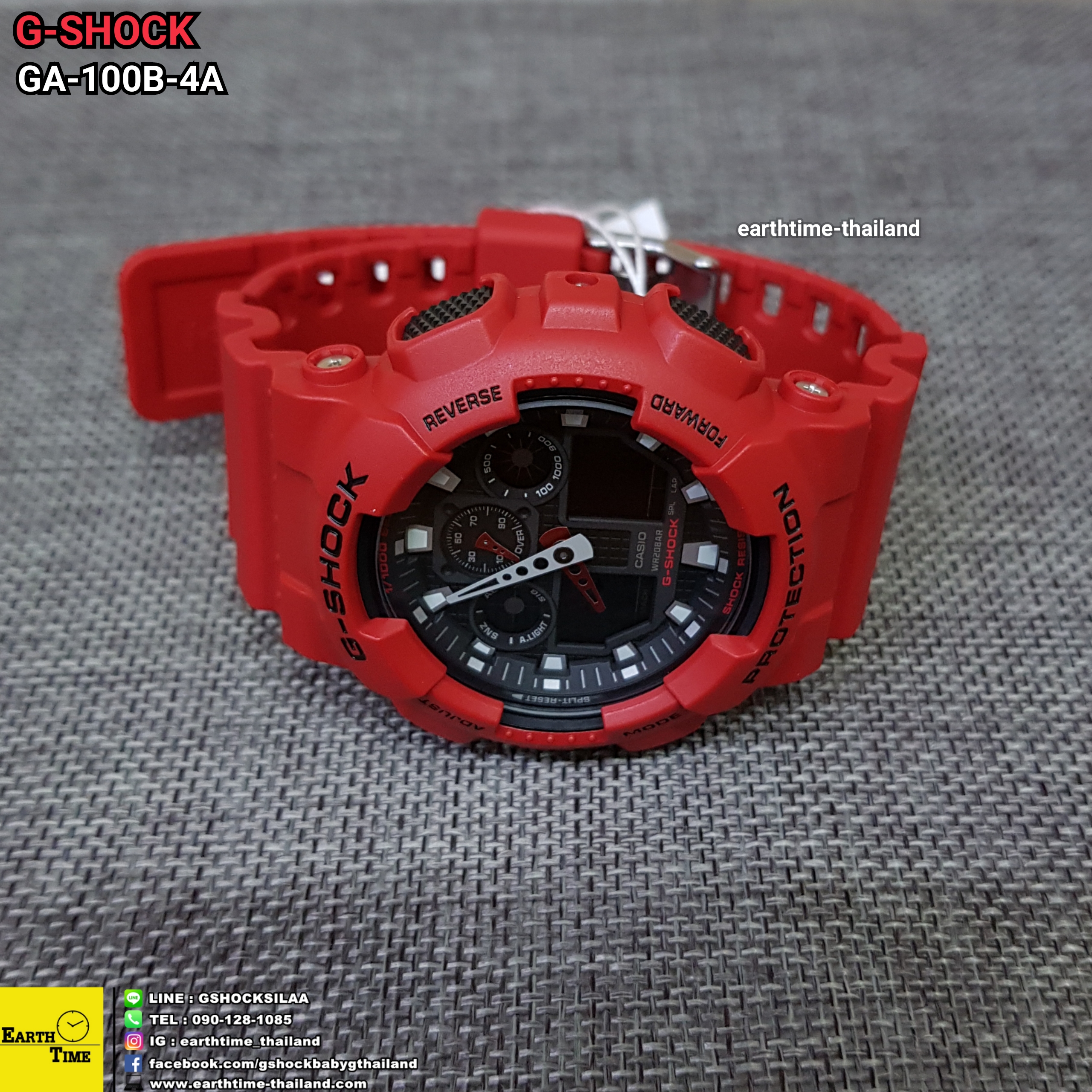 G-Shock ของใหม่แท้100% รับประกัน 1 ปี GA-100B-4ADR