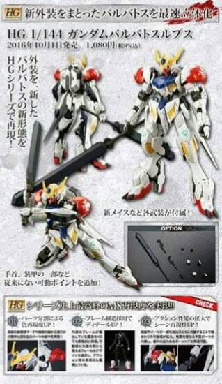(Bandai) HGIBO1/144 Gundam Barbatos Lupus