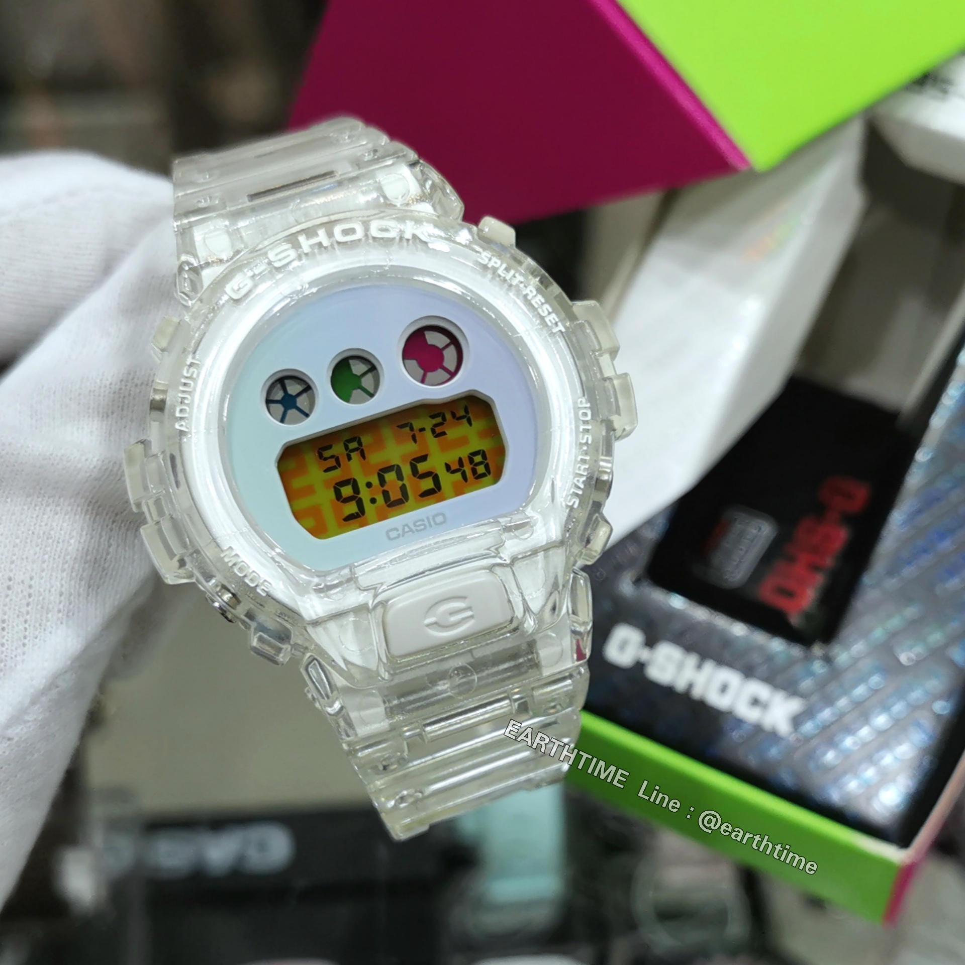 G-Shock is celebrating the 25th anniversary of the DW-6900 Limited รุ่น DW-6900SP-7
