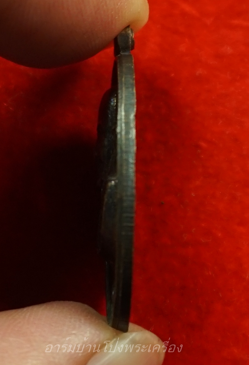 หลวงพ่อแฟง วัดหัวป่า ปี๒๕๑๔ ทองแดงรมดำ(องค์ที่1)