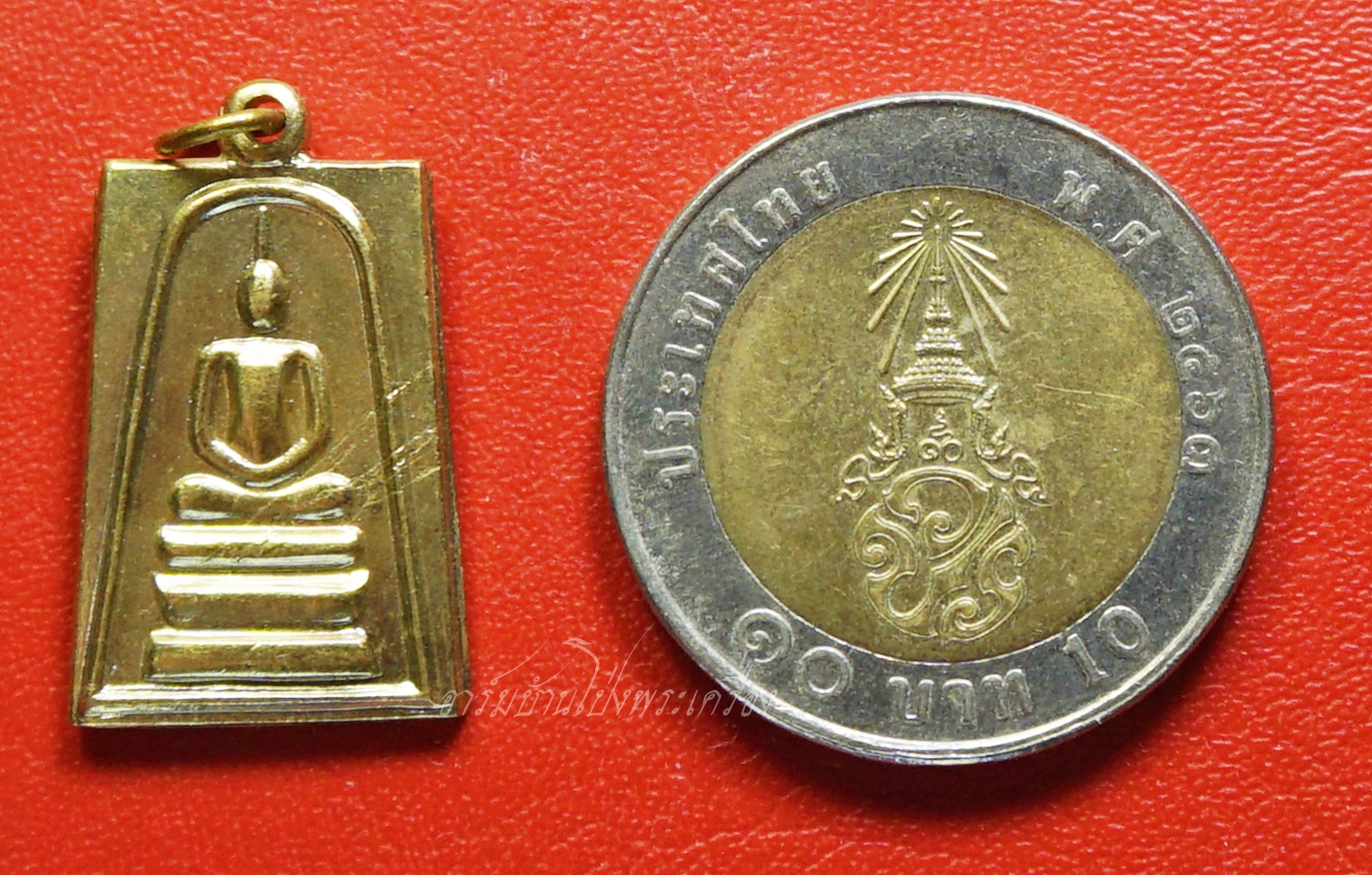 สมเด็จ วัดสว่างอารมณ์(แคแถว) จ.นครปฐม ปี๒๕๑๖ เนื้อฝาบาตร(องค์ที่1)