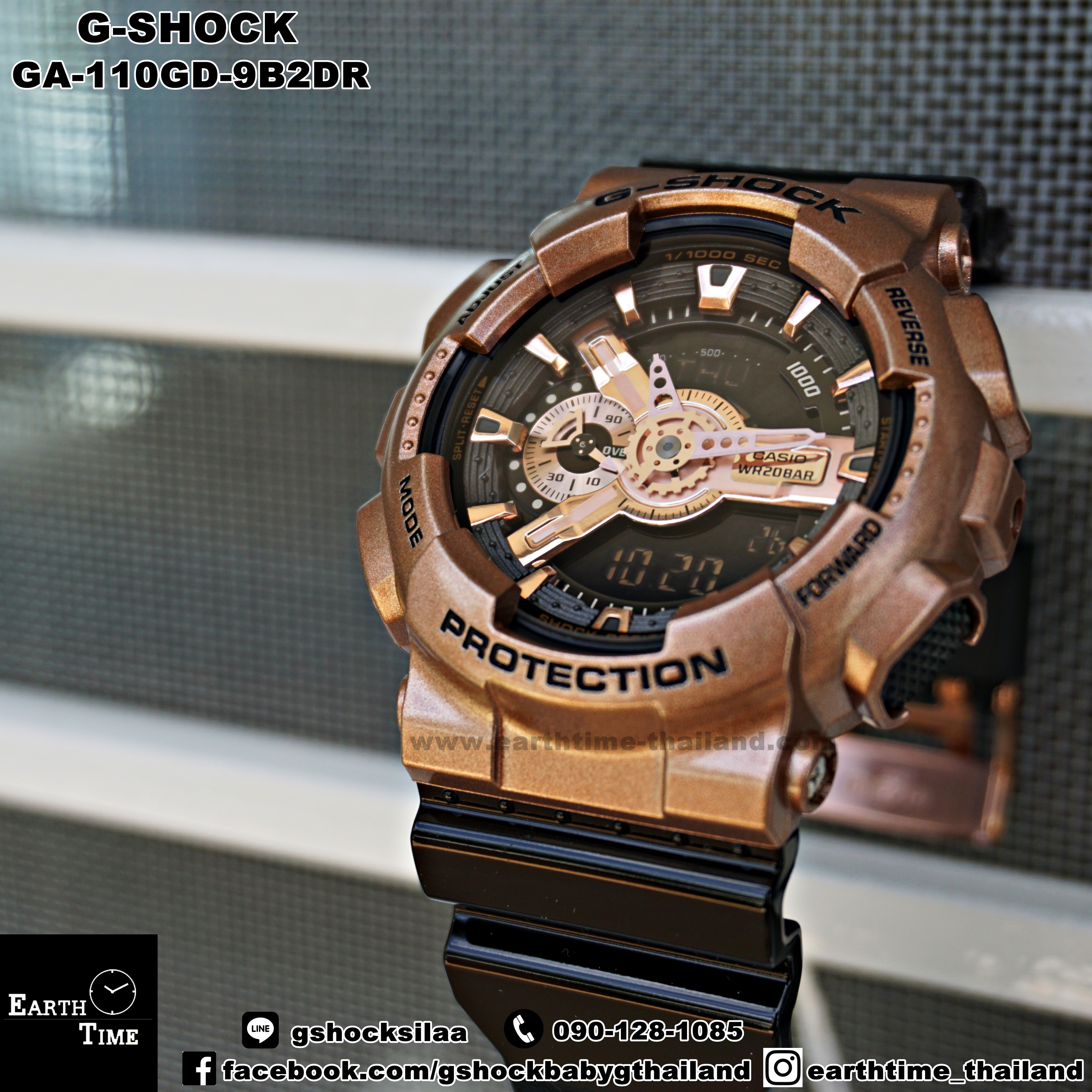 G-Shock ของใหม่แท้100% รับประกัน 1 ปี GA-110GD-9B2DR