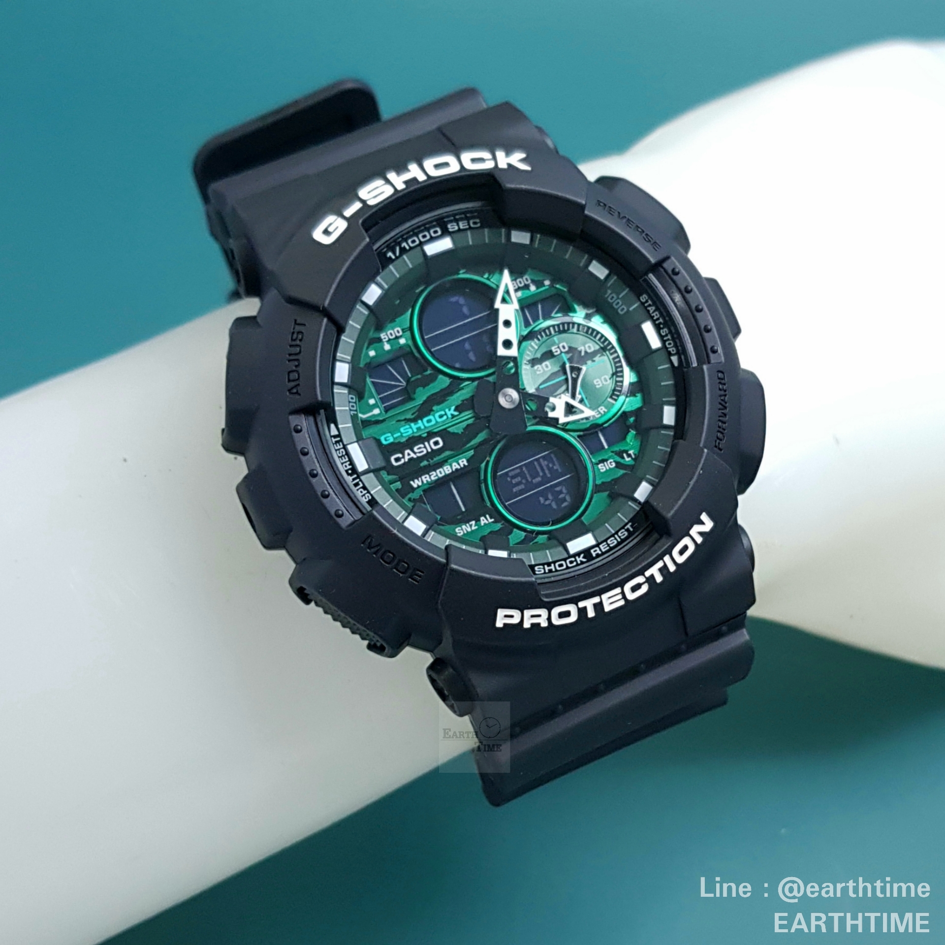 G-Shock GA-140MG-1A Midnight Green Series ของใหม่แท้100%