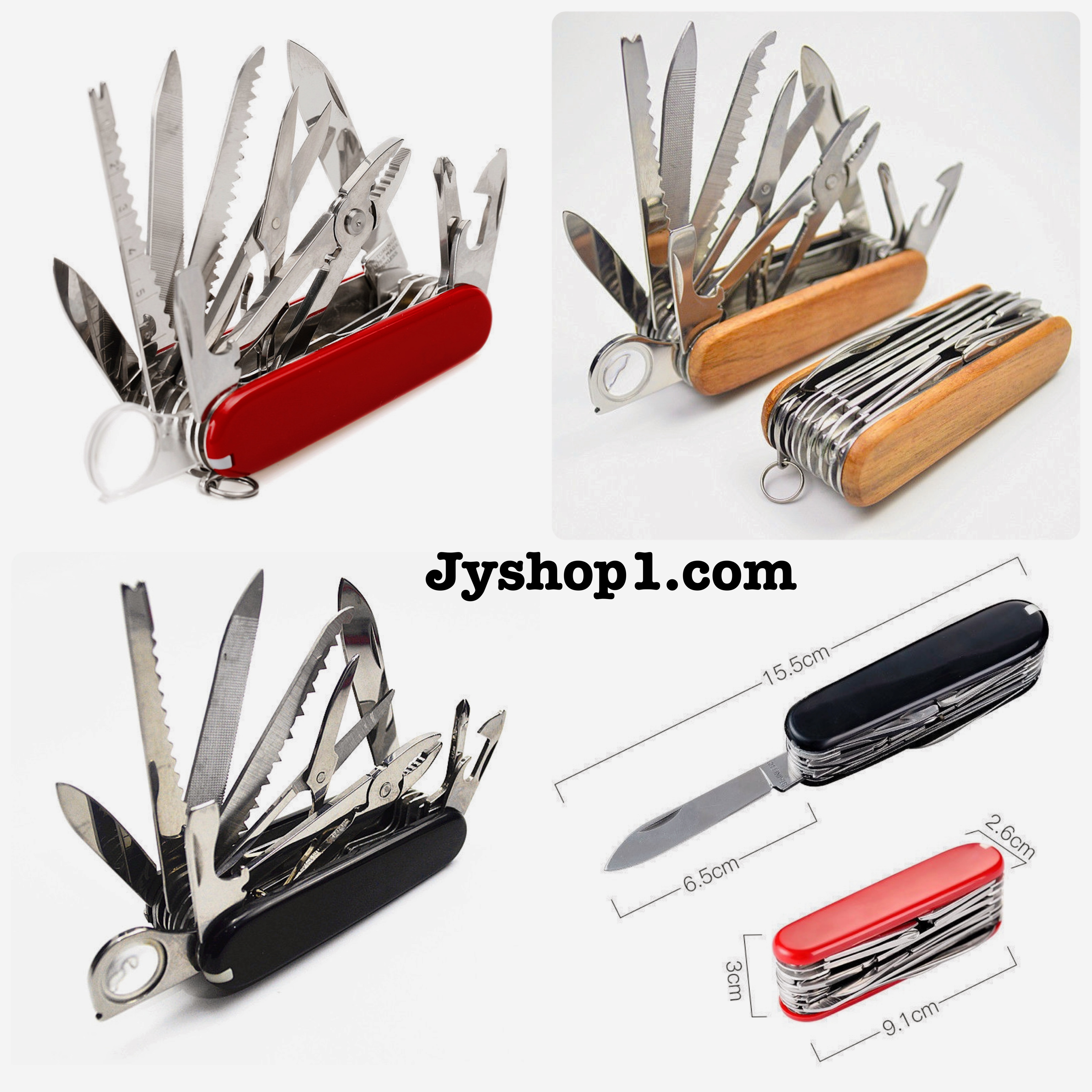 มีดและชุดเครื่องมืออเนกประสงค์ มีดพก 17 in 1 รุ่น TK24 พร้อมส่ง ราคาถูก