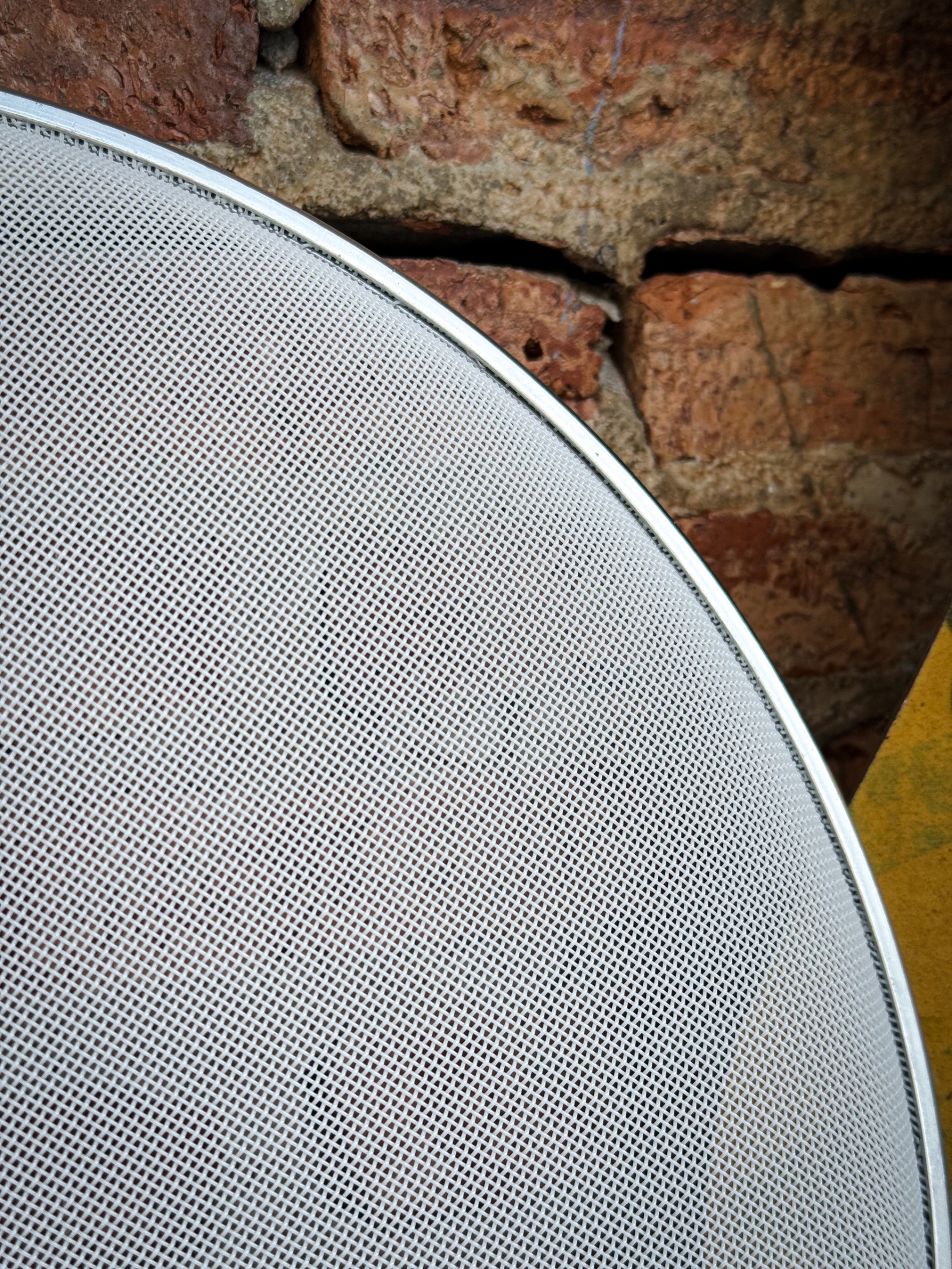 หนังกลองมุ้ง CMC Mesh Head White 8" 12" 16" เลือกขนาด หนังกลองใช้สำหรับซ้อมเก็บเสียง ลดถึงเสียง 90%