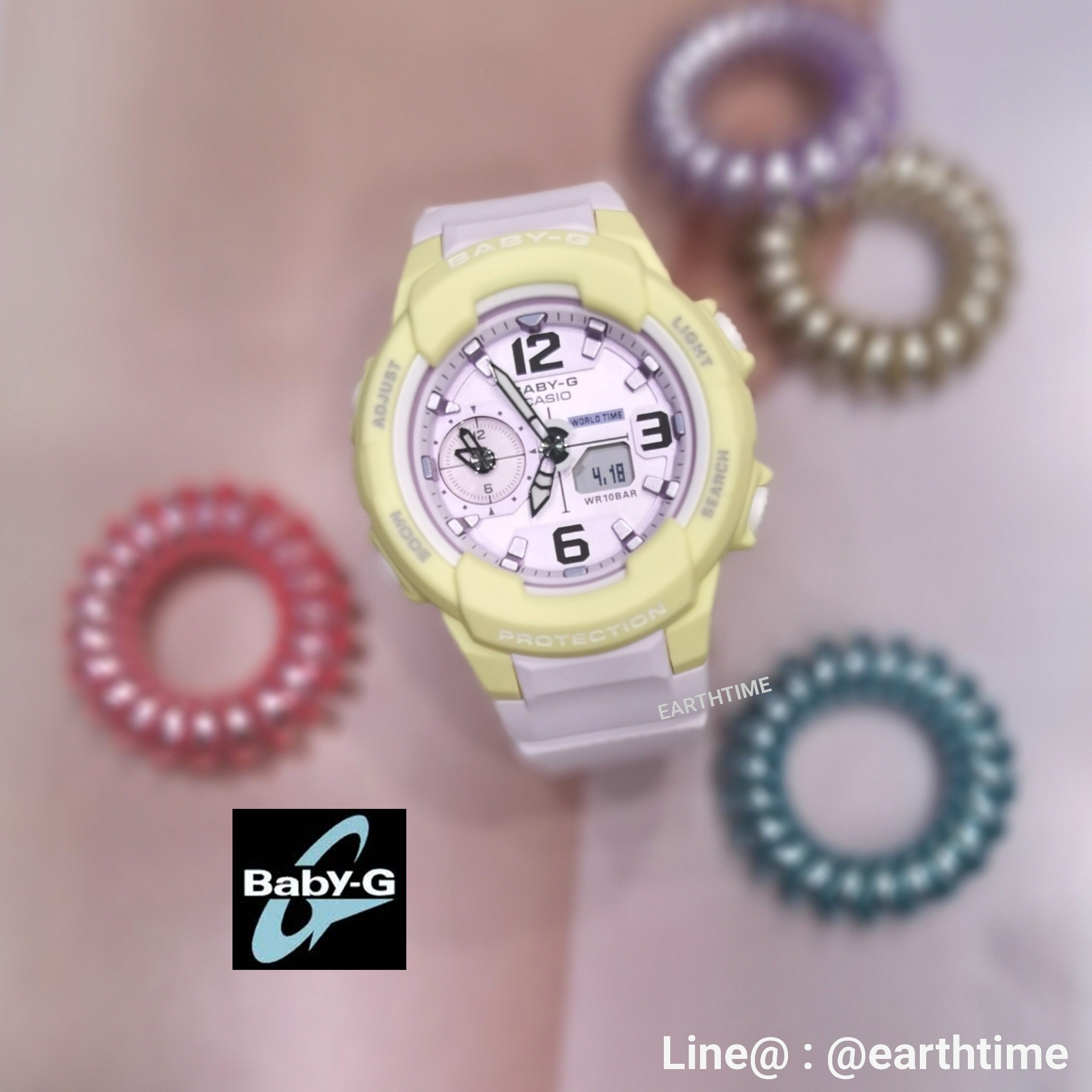 Baby-G ของใหม่แท้100% รับประกัน 1 ปี BGA-230PC-9BDR