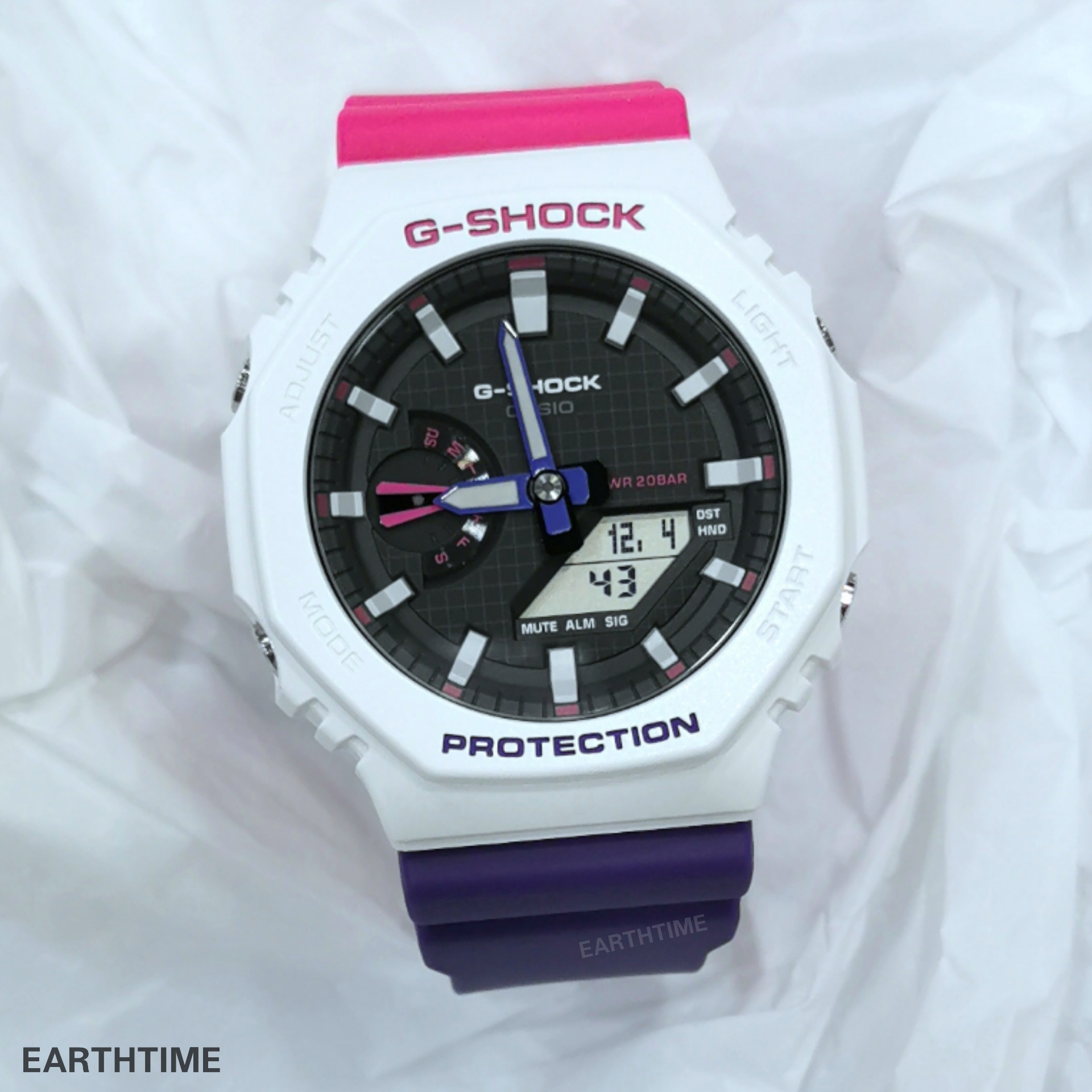 G-Shock Purple-Pink Throwback 1990s Series ของใหม่แท้100% GA-2100THB-7A