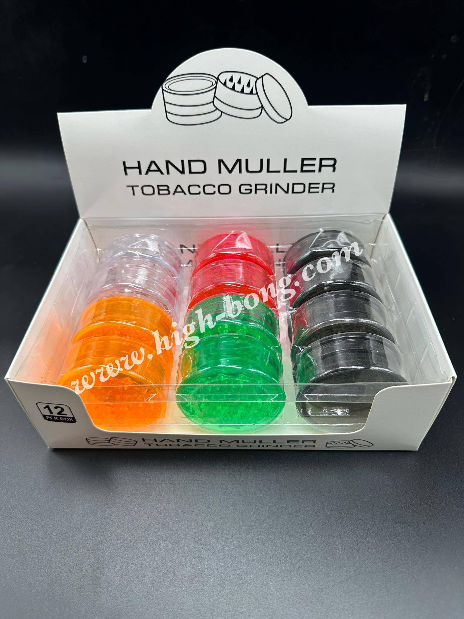 Plastic Grinder (60mm.) (12 ชิ้น ยกโหล)
