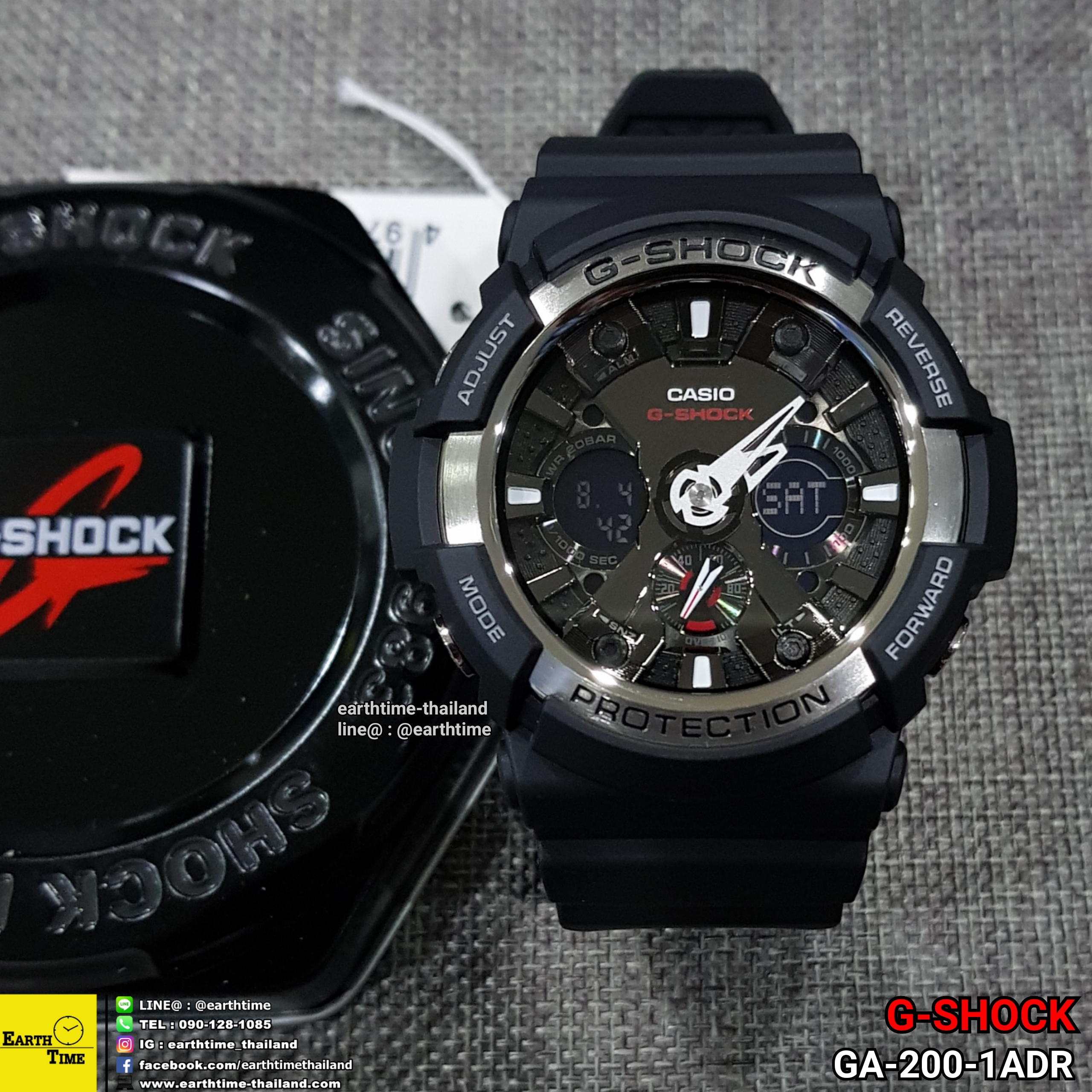 G-Shock ของใหม่แท้100% รับประกัน 1 ปี GA-200-1ADR