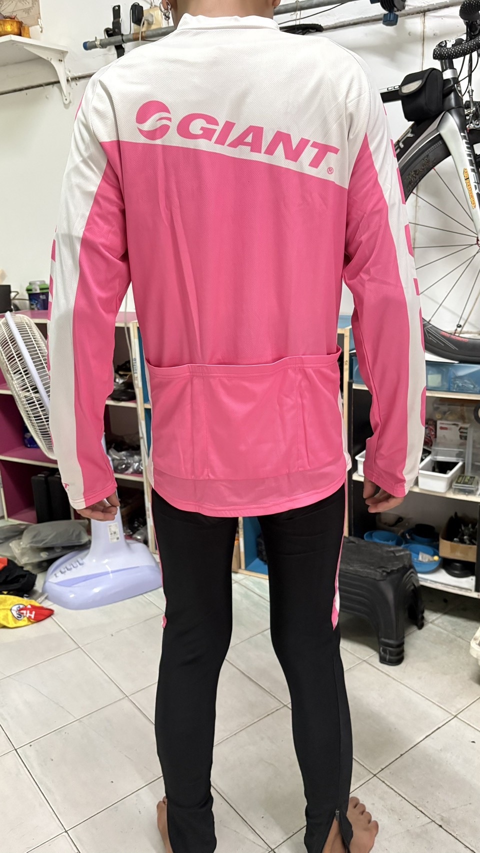 ชุดปั่นจักรยาน Giant size XL