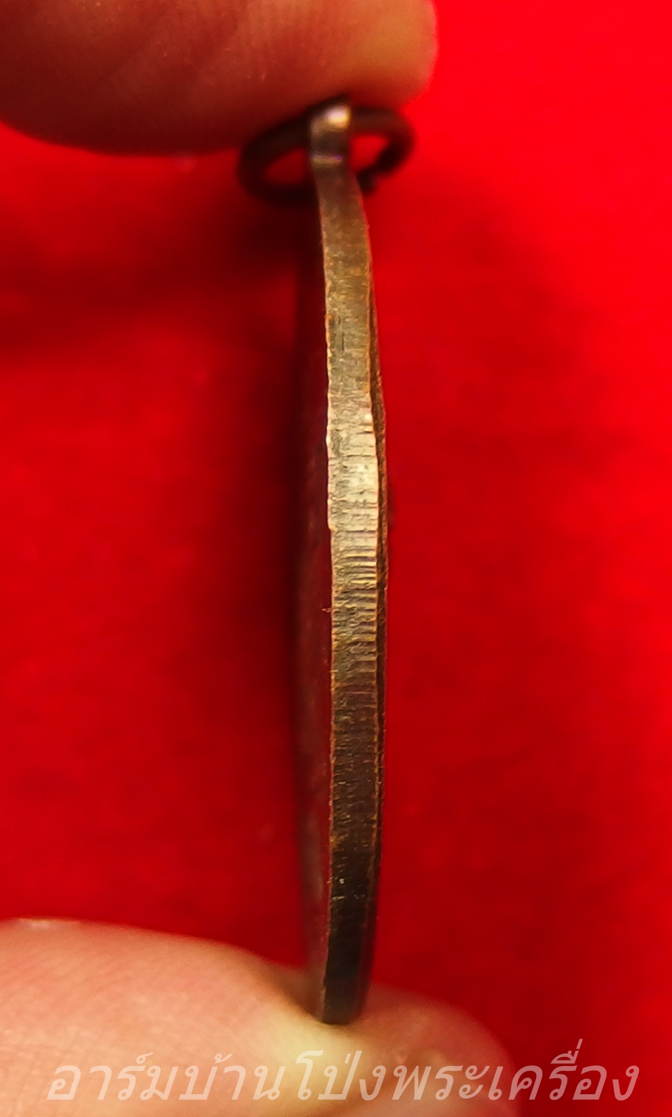 พระครูญาณรัตนเสรี หลวงพ่อริ้ว วัดหัวโป่ง รุ่นแรก พิมพ์ใหญ่(องค์ที่9)