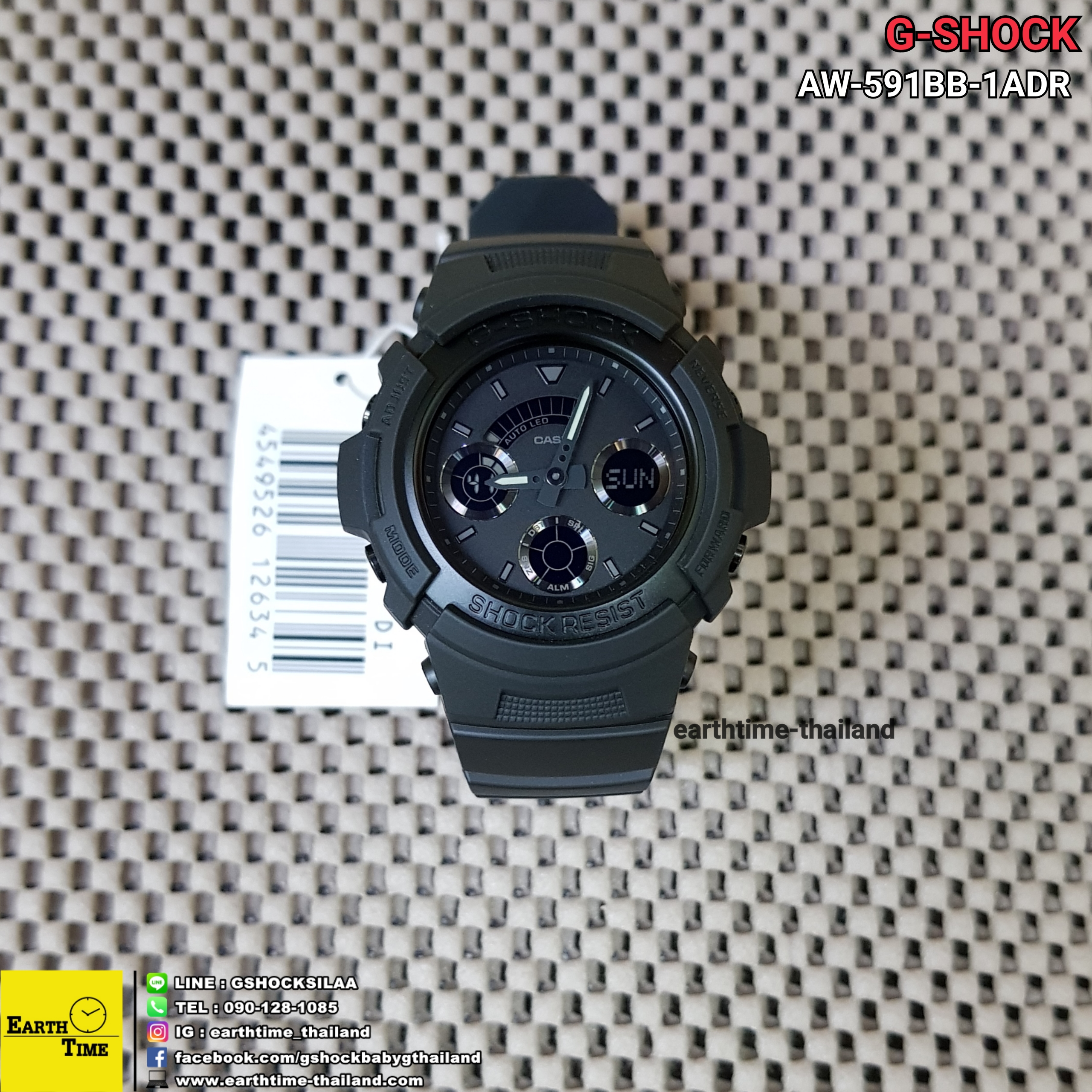G-Shock ของใหม่แท้ 100% รับประกัน 1 ปี รุ่น AW-591BB-1ADR