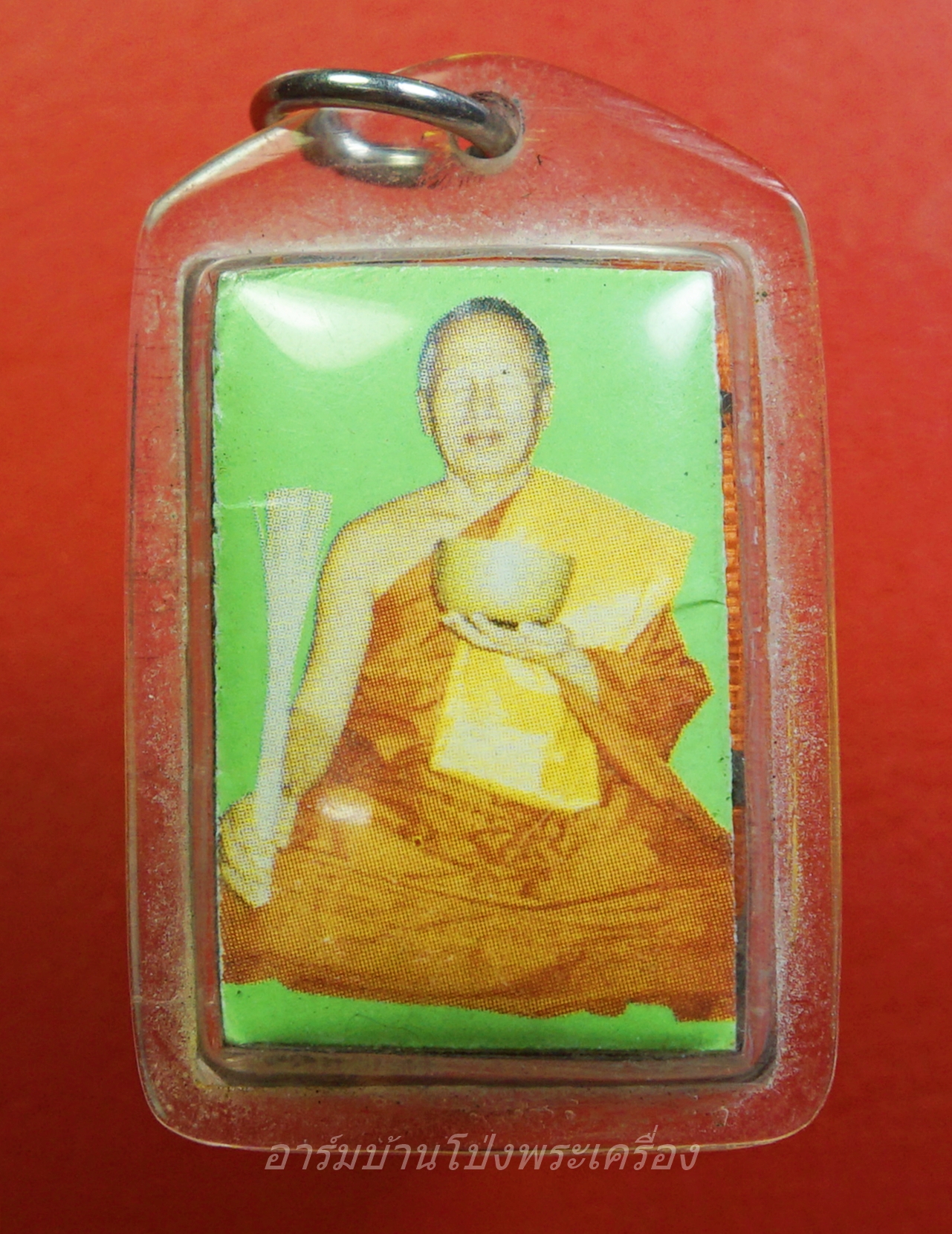 หลวงพ่ออุทัย วัดเกาะตาพุด รูปถ่าย พร้อมเลี่ยม(องค์ที่2)