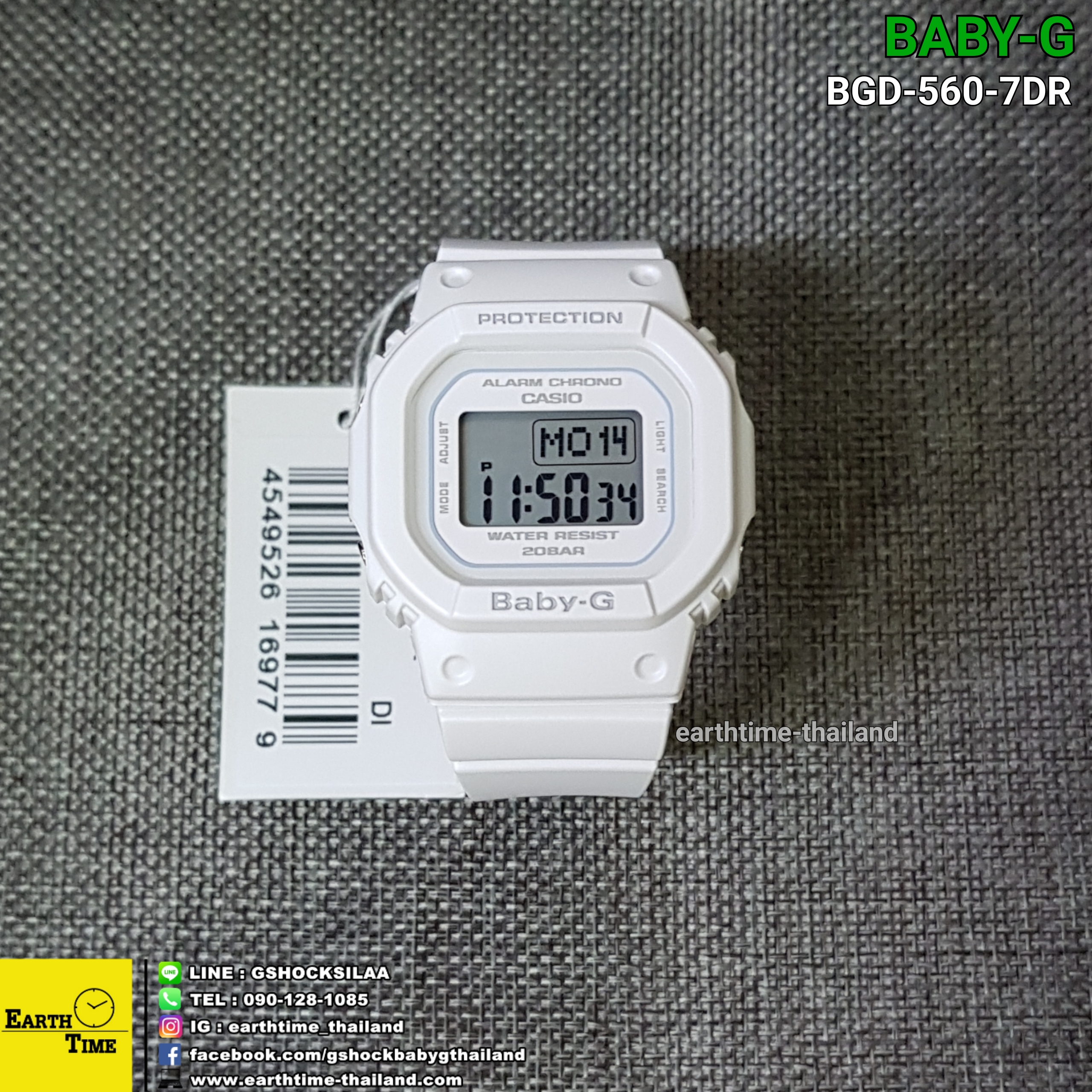 Baby-G BGD-560 Series ของใหม่แท้100% รับประกัน 1 ปี รุ่น BGD-560-7