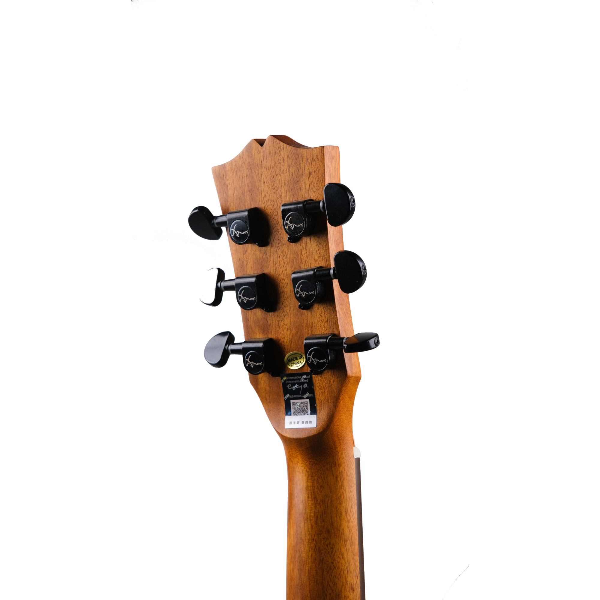 กีต้าร์โปร่ง Enya Amari AM-Mini 36 ทรงเต็ม เล่นง่าย เคลือบด้าน พร้อม ปิ๊ก 4อัน / ประแจ / ใบคอร์ด