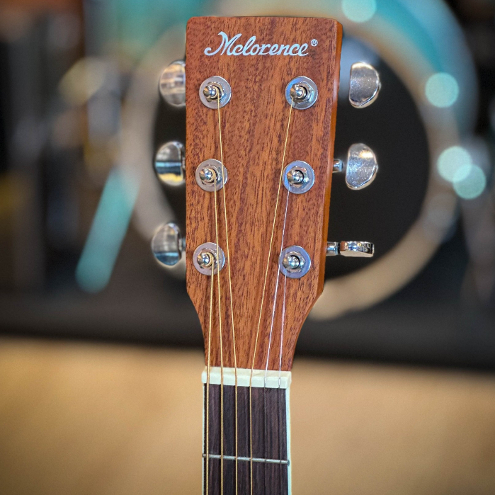 Top ไม้แท้ Mclorence MC-911C MG กีตาร์โปร่ง - กีตาร์โปร่งไฟฟ้า 41” ฟรี กระเป๋า ปิ๊กกีต้าร์4 ประแจ