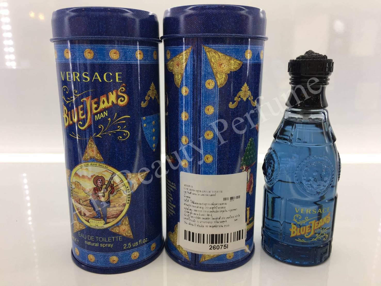 น้ำหอม Versace Blue Jeans EDT 75ml. น้ำหอมแท้ 100%