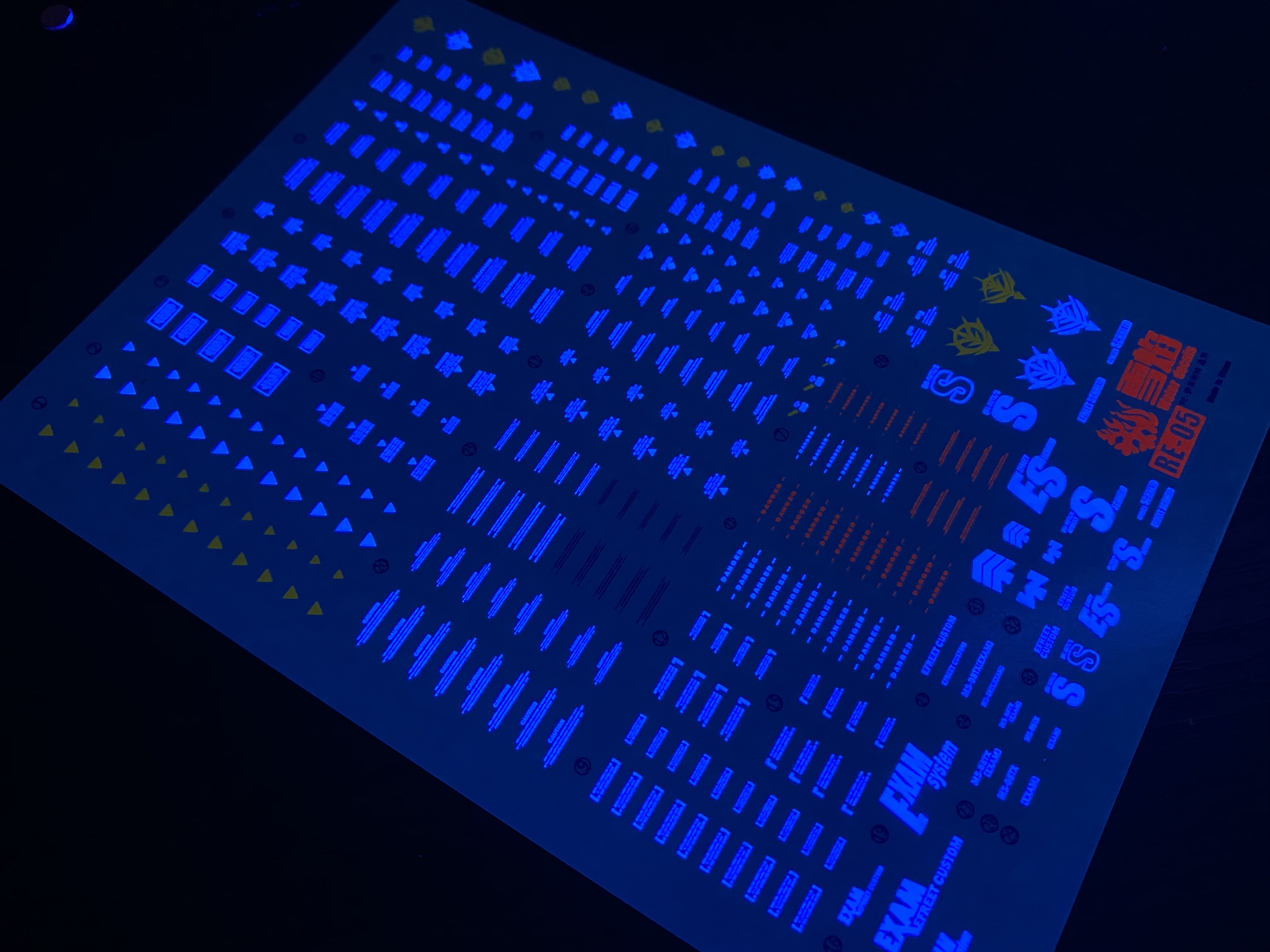 Decal 024 Efreet for RE&HG ยี่ห่อ X-Y model