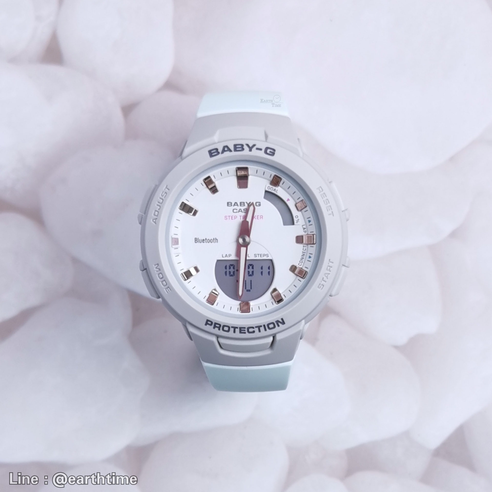 Baby-G Step Tracker and Bluetooth ของใหม่แท้100% รุ่น BSA-B100MC-8A