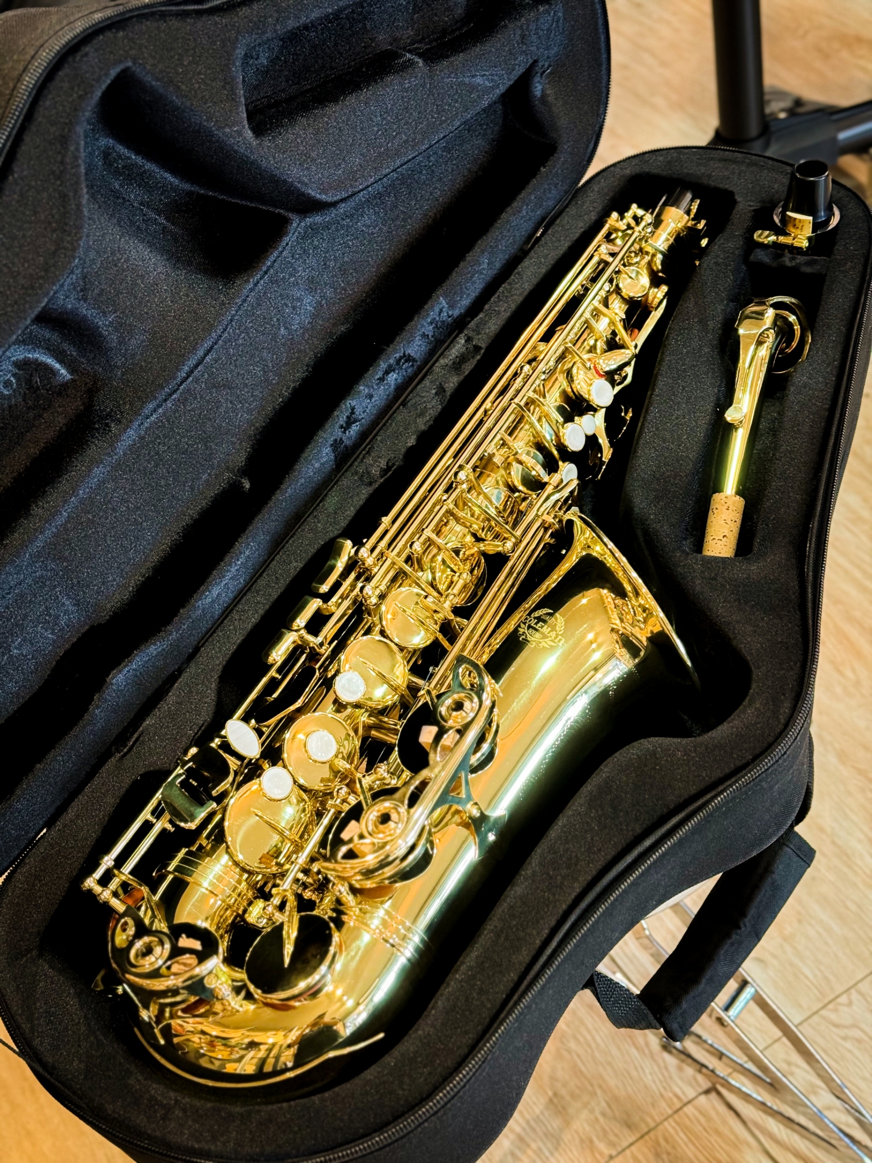 แซ็กโซโฟน Coleman Standard Alto Gold แซกโซโฟน ให้เสียงที่เต็มด้วยคุณภาพ ดีไซด์เรียบหรู อัลโต Saxophone