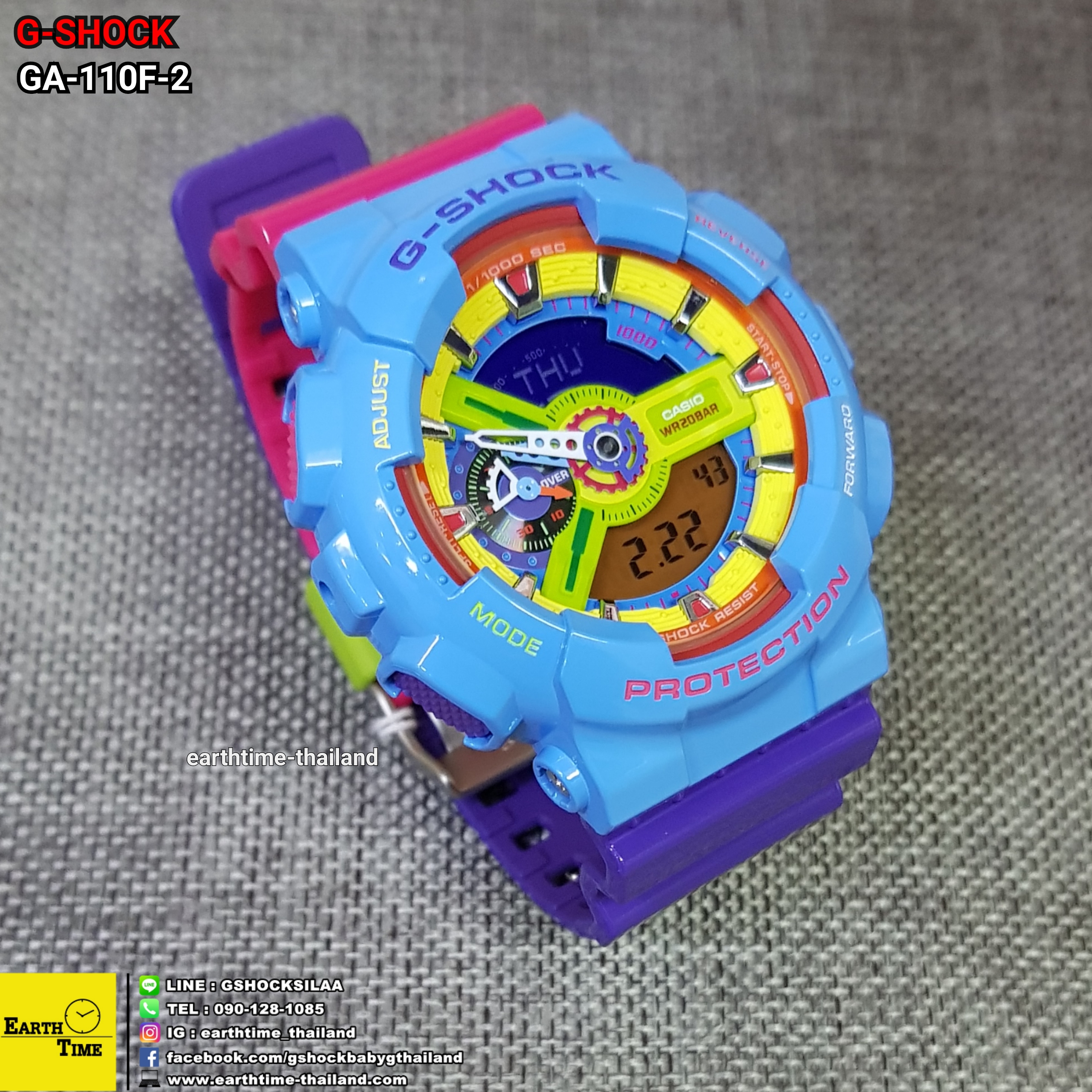 G-Shock Manbox ของใหม่แท้100% รับประกัน 1 ปี GA-110F-2