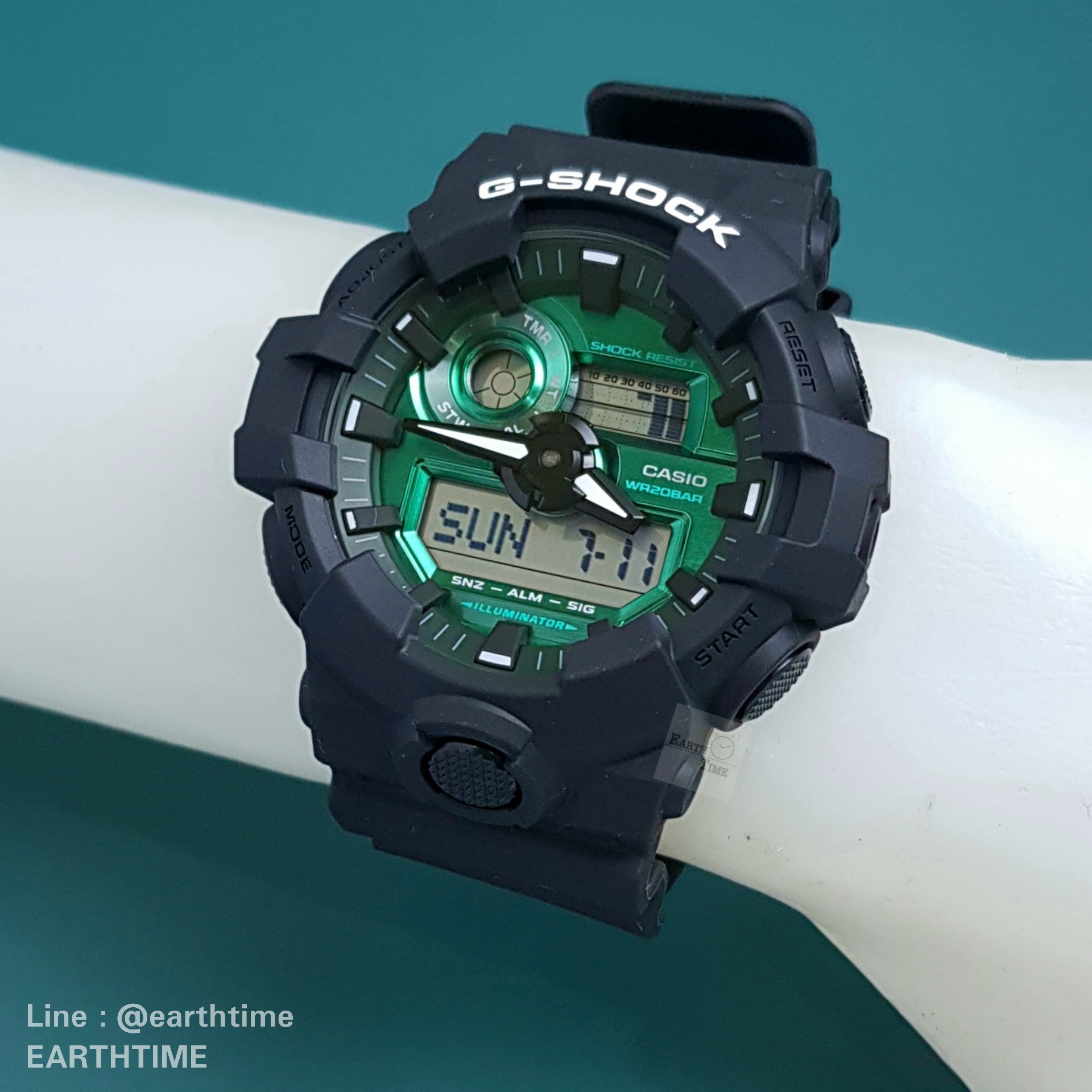 G-Shock GA-700MG-1A Midnight Green Series ของใหม่แท้100%